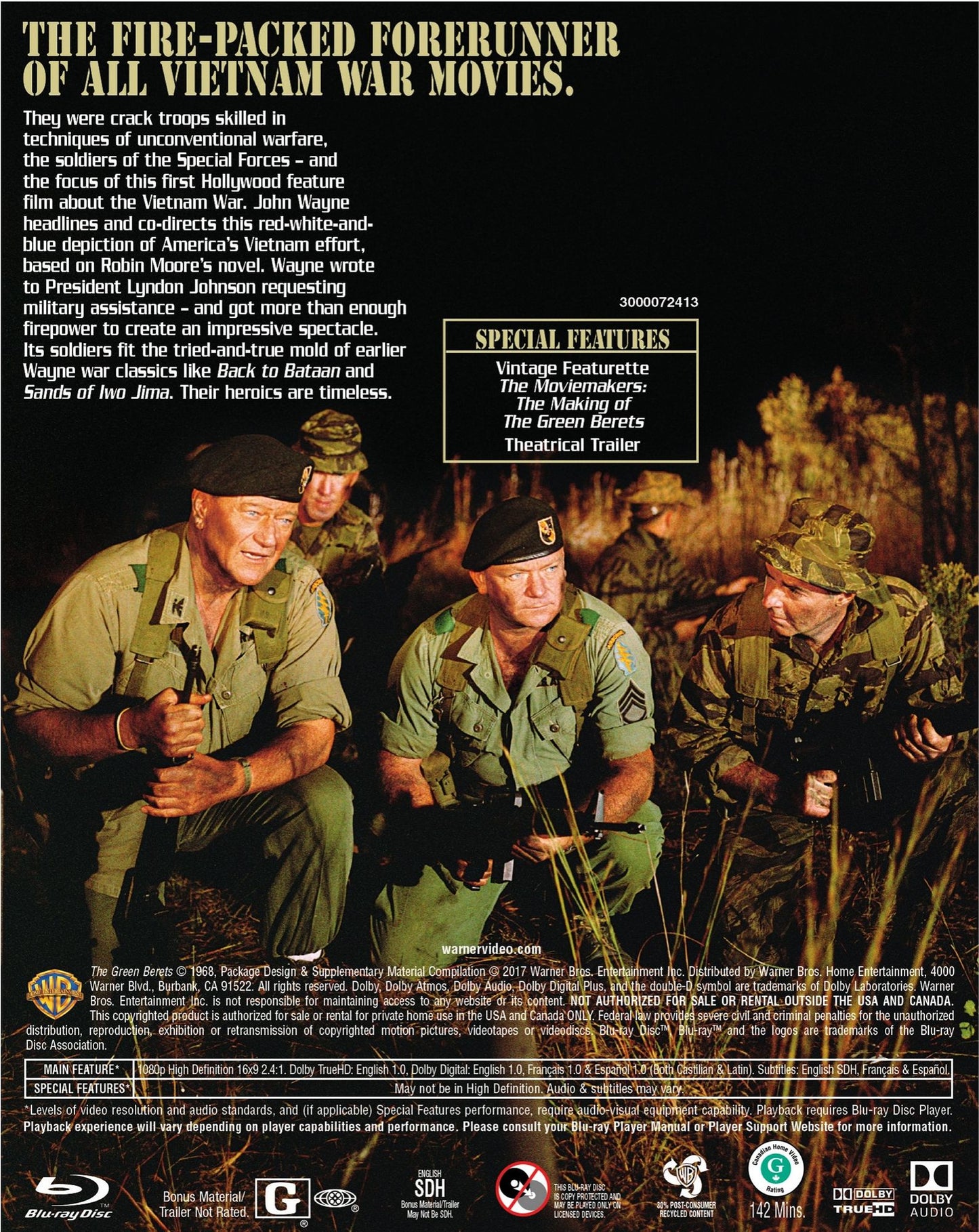 The Green Berets [Blu-ray]