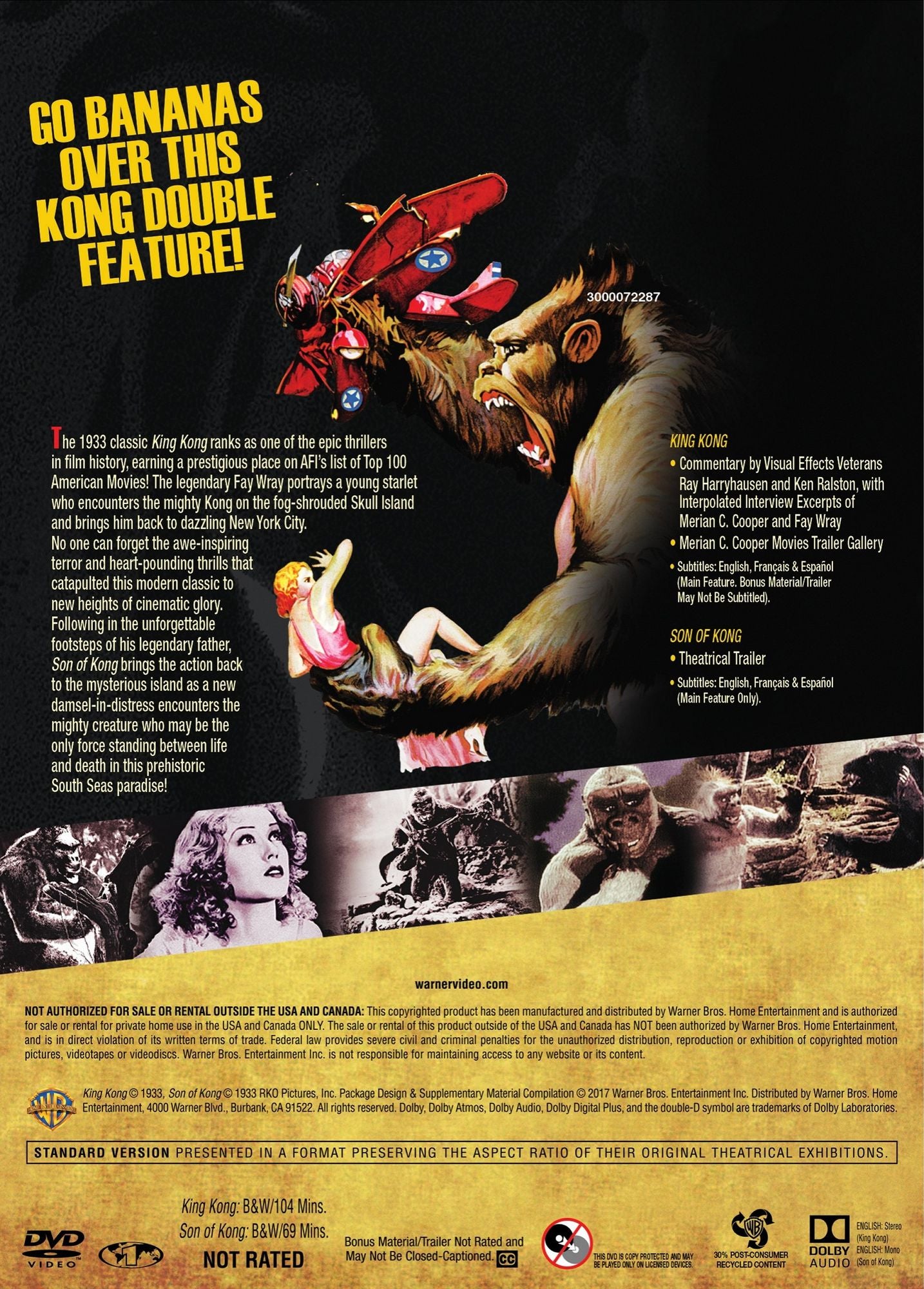 King Kong / Son Of Kong