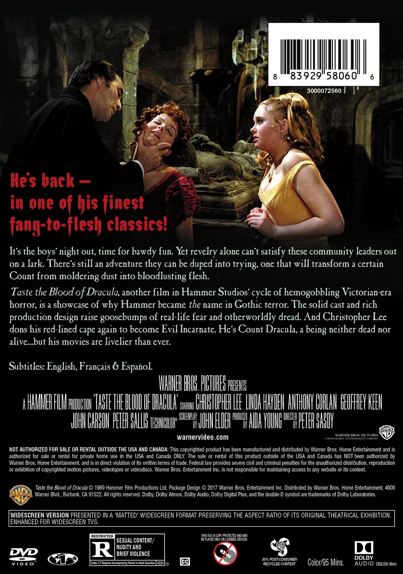 Taste The Blood Of Dracula