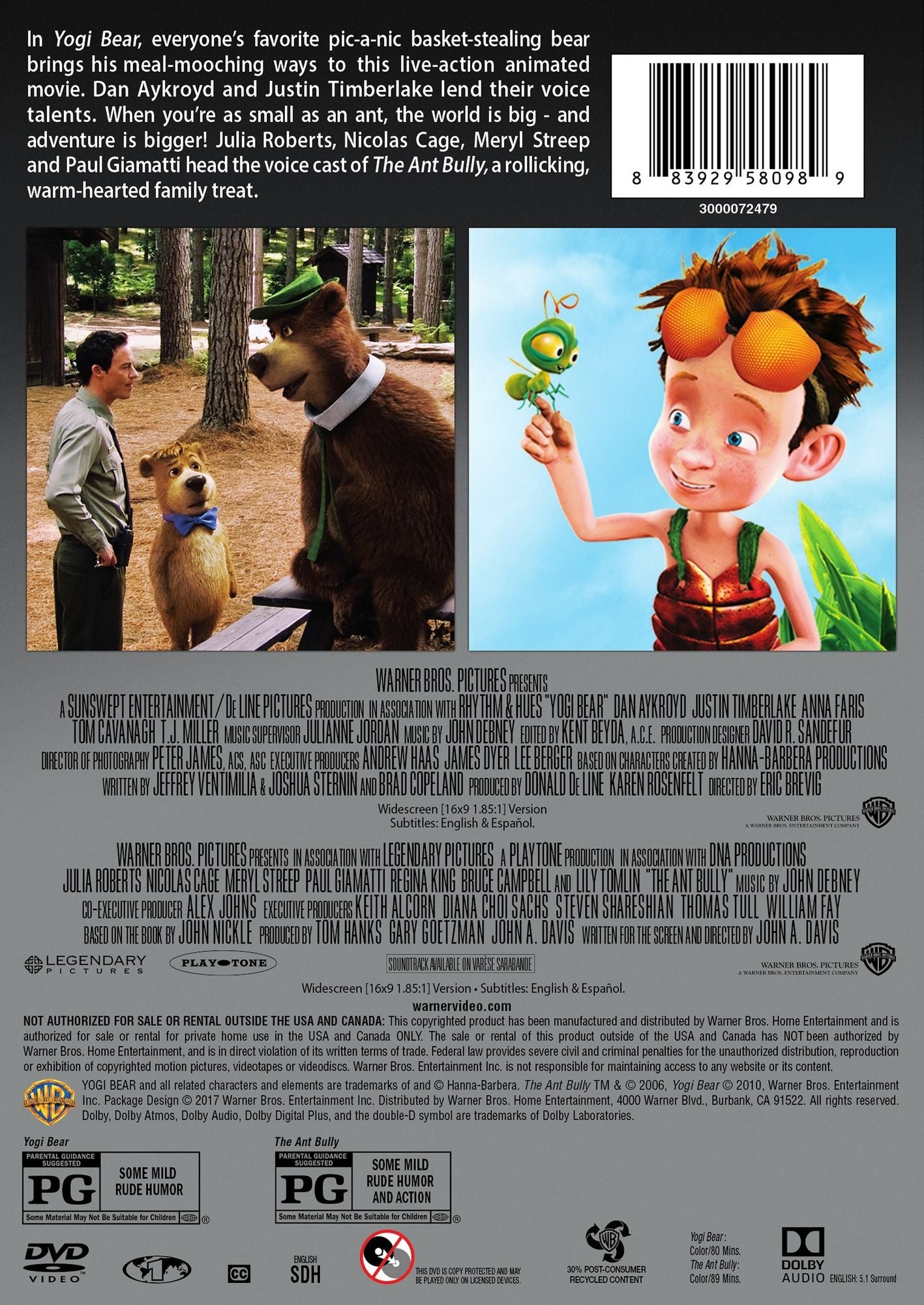 Yogi Bear/The Ant Bully