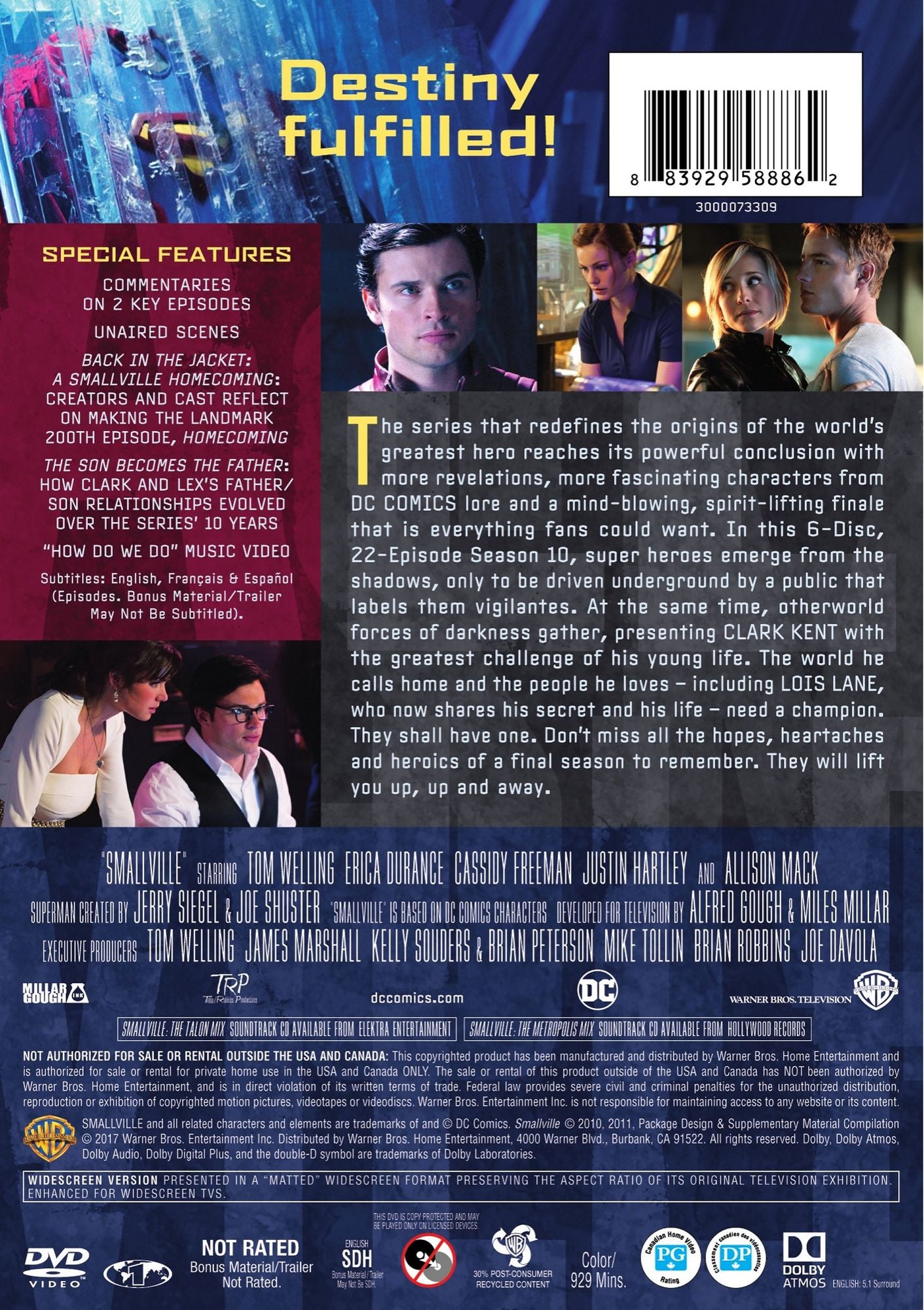 Smallville: The Complete Tenth Season