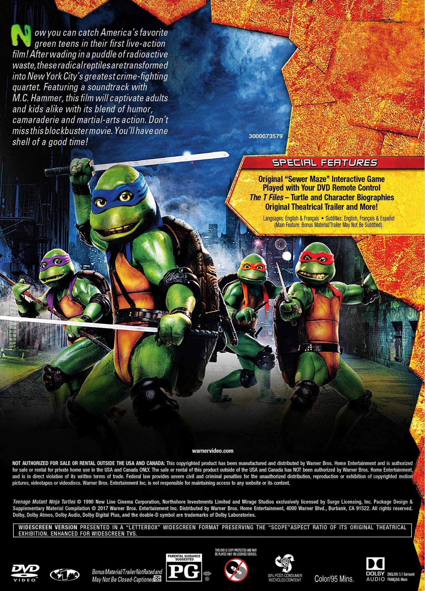 Teenage Mutant Ninja Turtles: The Movie
