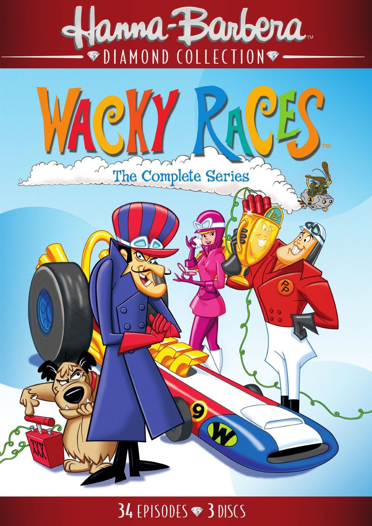 Wacky Races: The Complete Series [3 Discs]