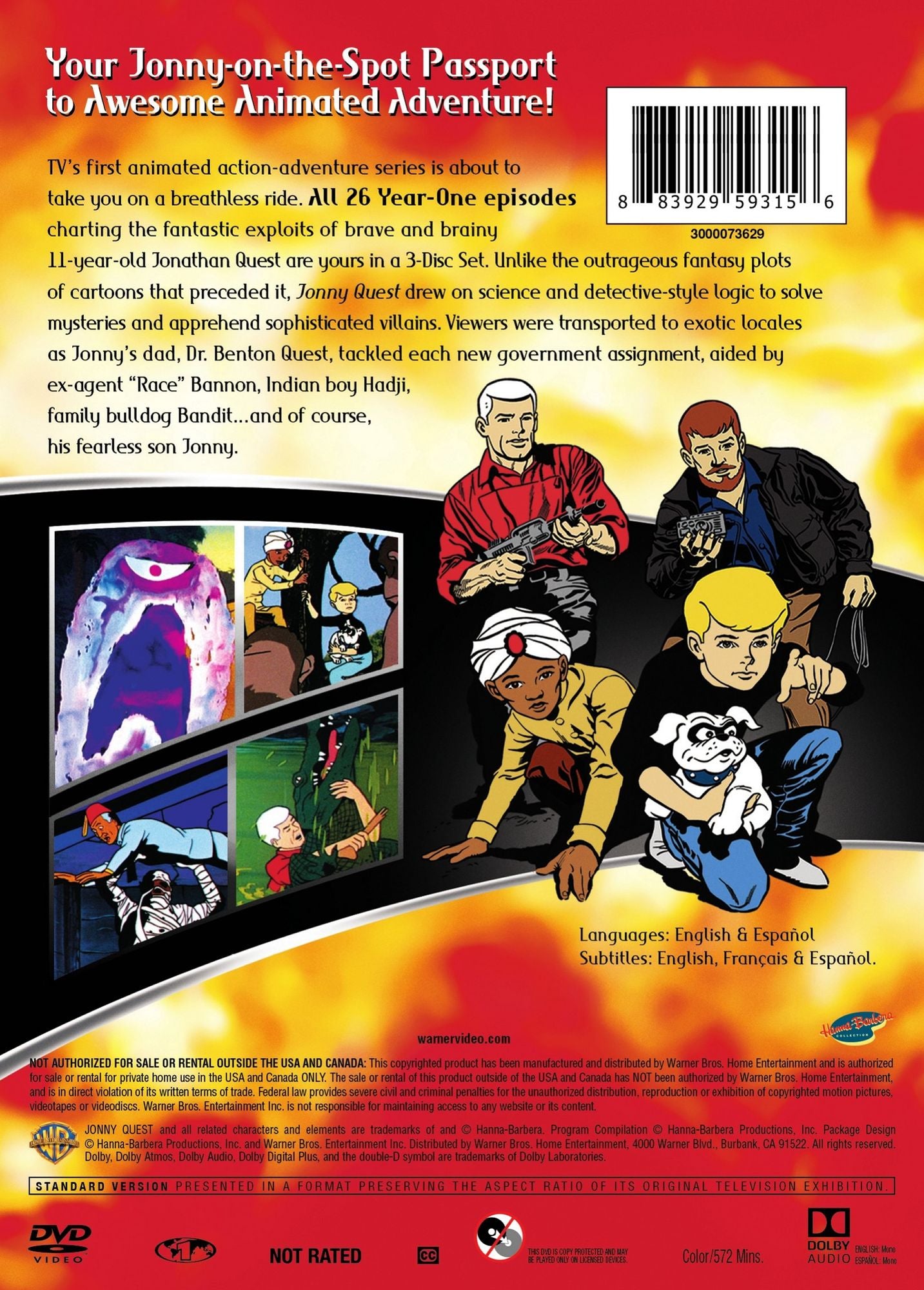 Jonny Quest: Season One [3 Discs]