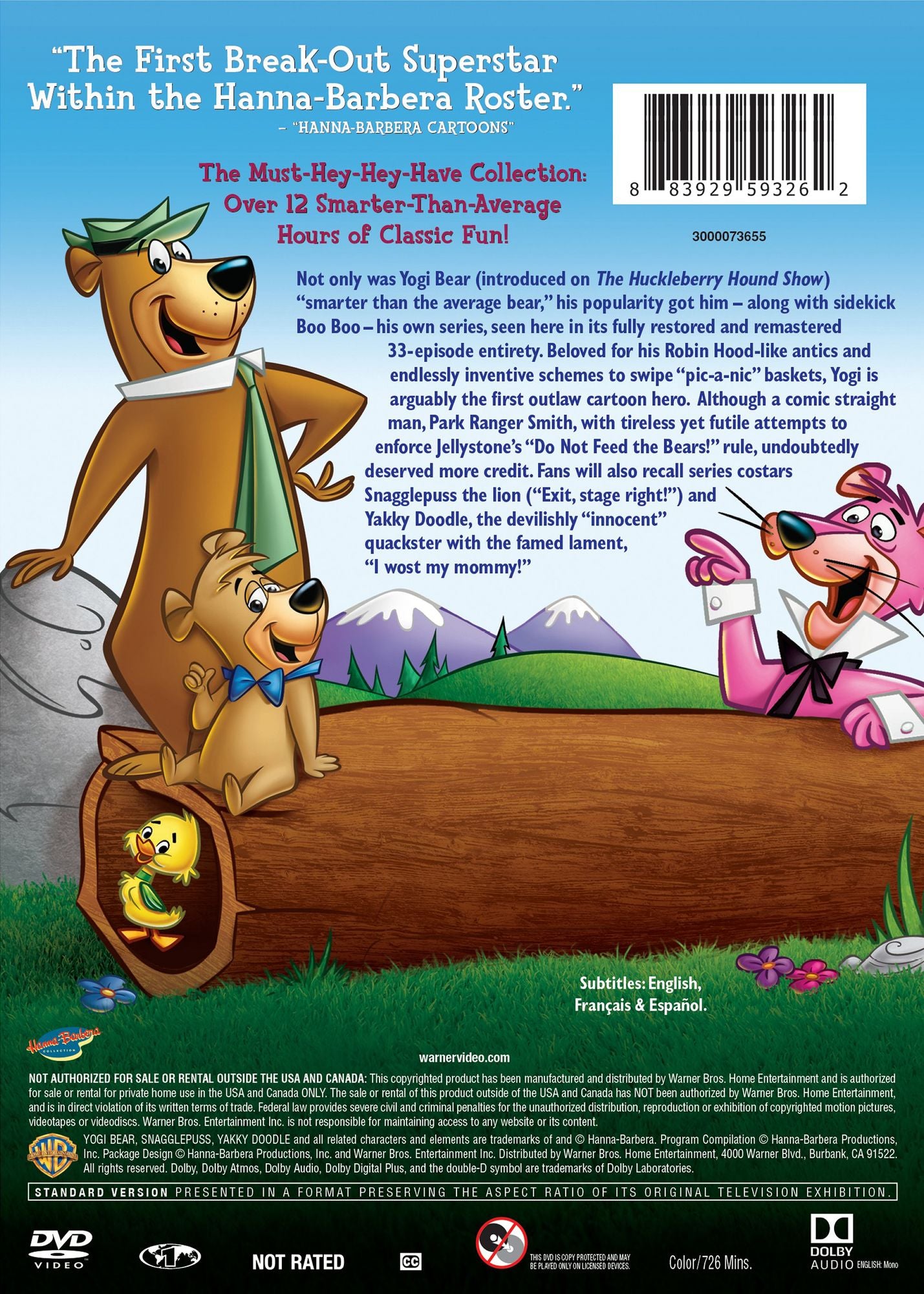 The Yogi Bear Show: The Complete Series [3 Discs]
