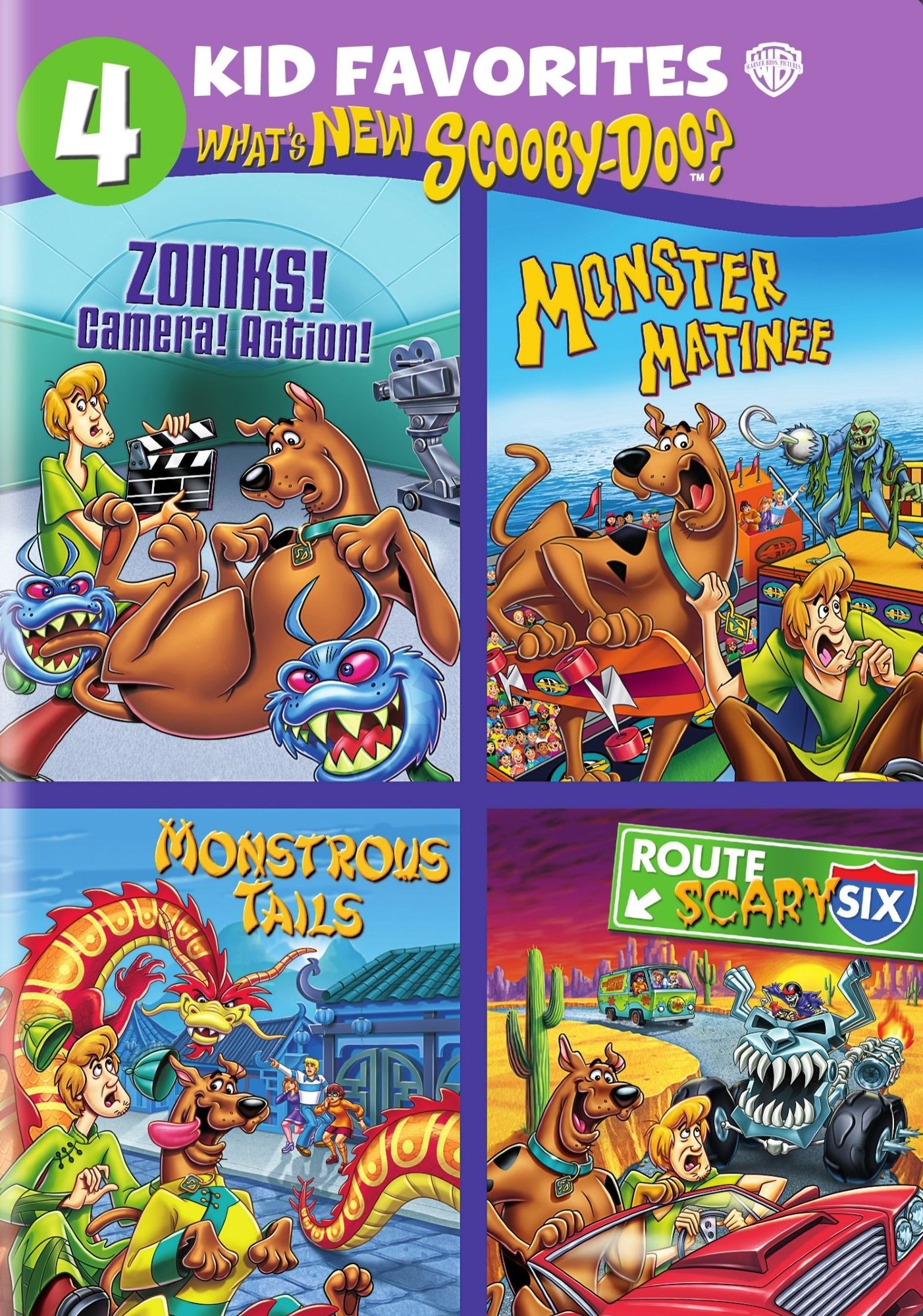 4 Kid Favorites: What's New Scooby-Doo? [4 Discs]