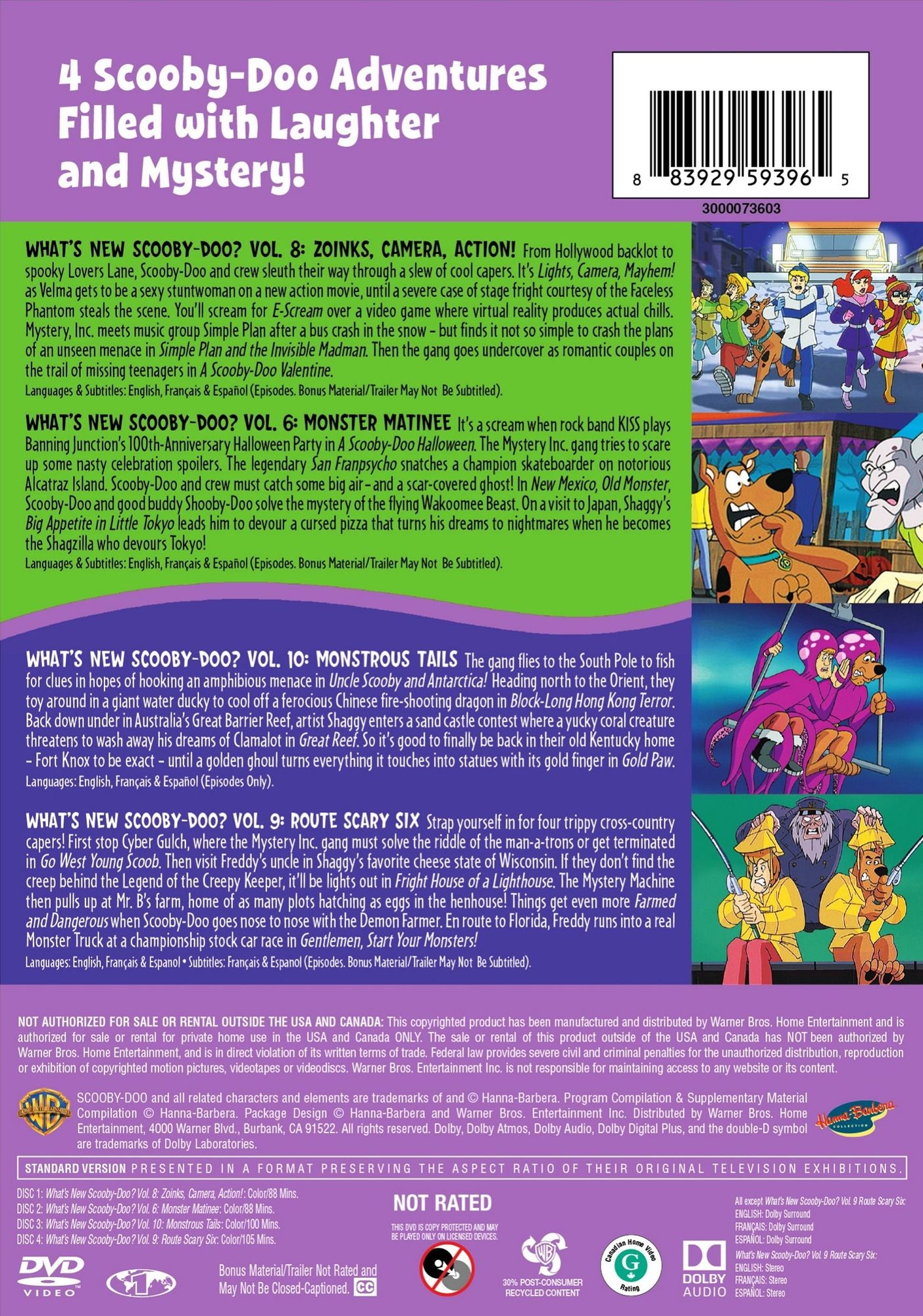 4 Kid Favorites: What's New Scooby-Doo? [4 Discs]