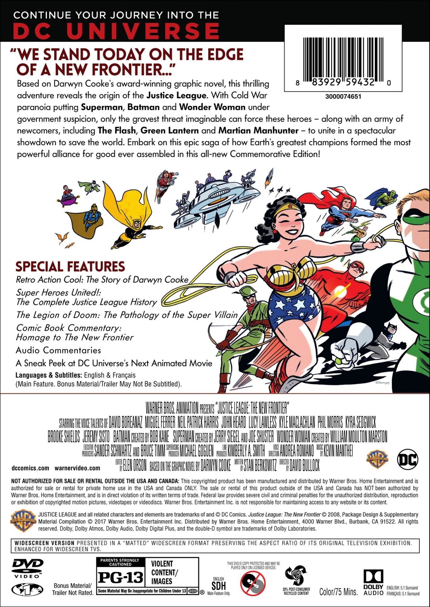 Justice League: The New Frontier [Commemorative Edition]