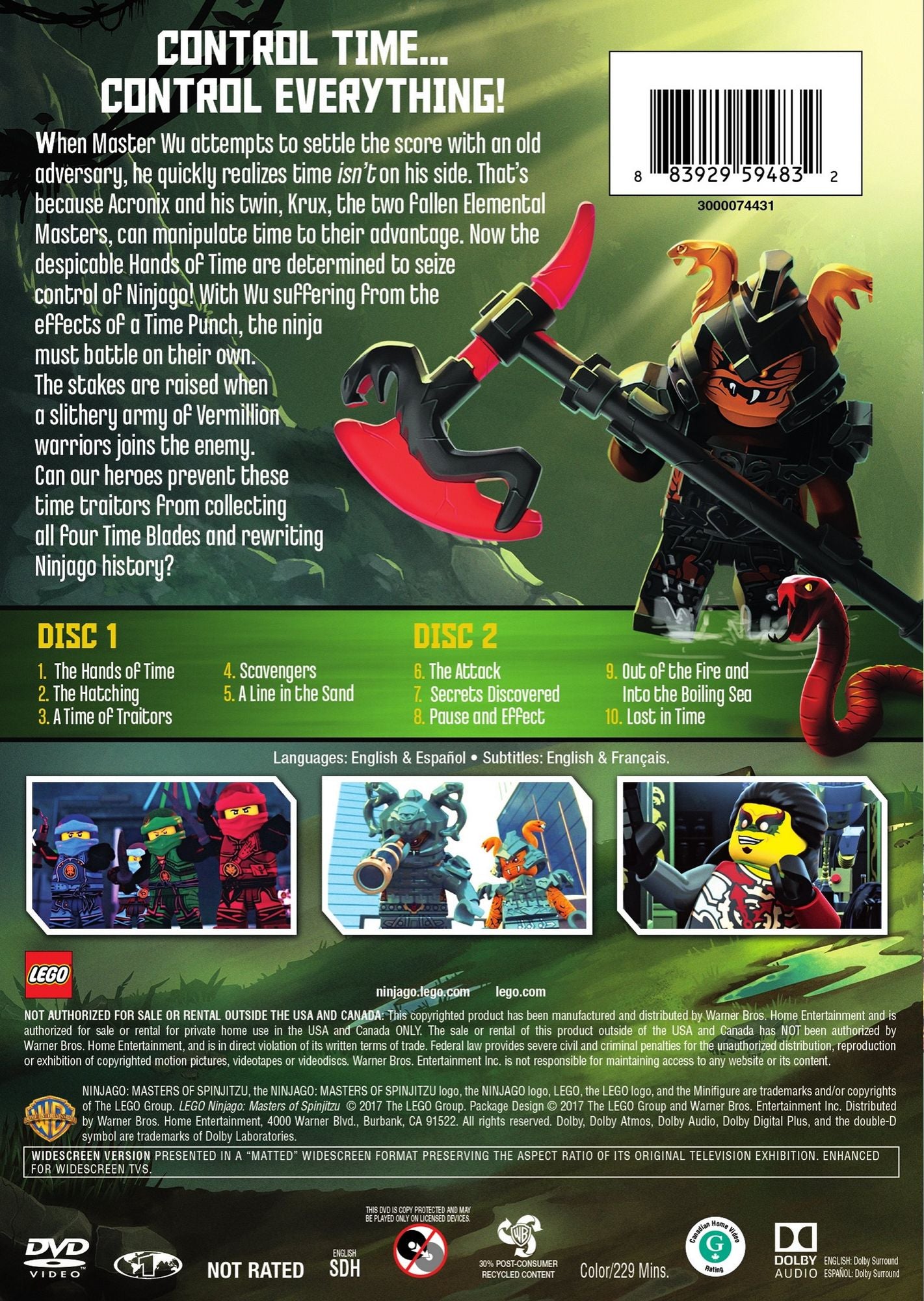 Lego Ninjago: Masters Of Spinjitzu: Season 7
