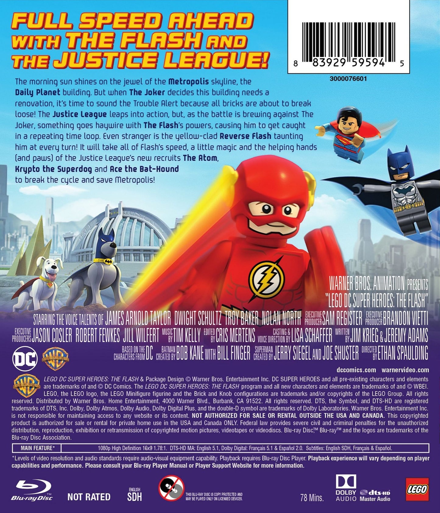 LEGO DC Comics Super Heroes: The Flash [Blu-ray]