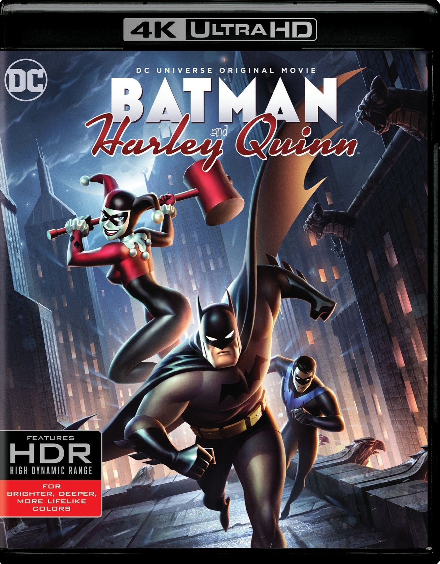 Batman and Harley Quinn [4K Ultra HD Blu-ray] [2 Discs]