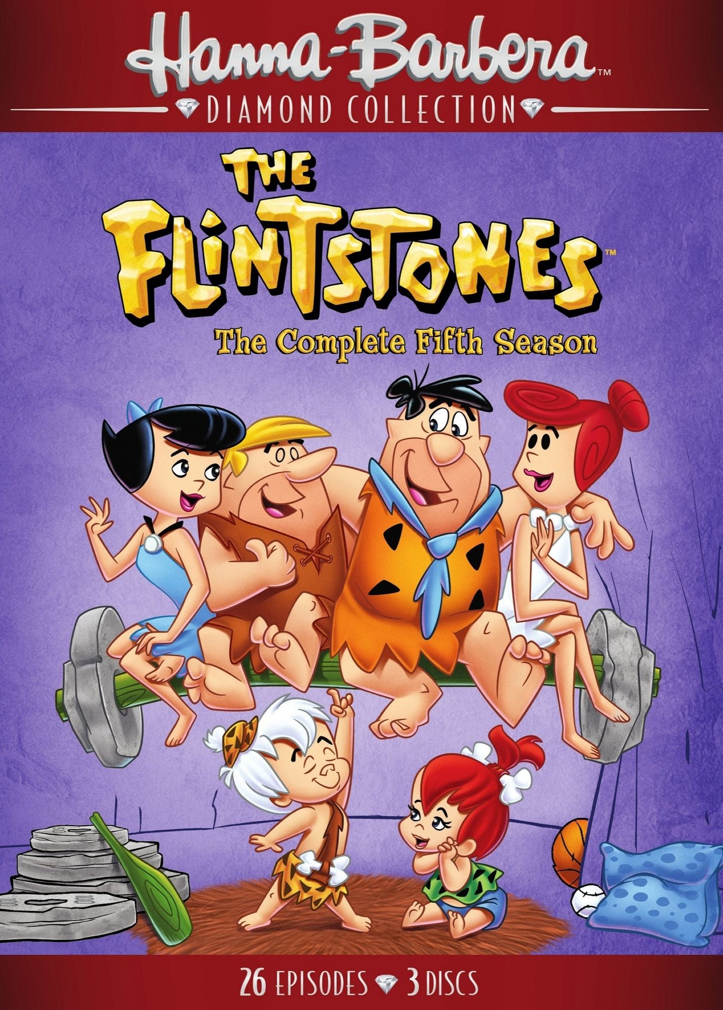FLINTSTONES: SEA.5 (4PC RPKG)