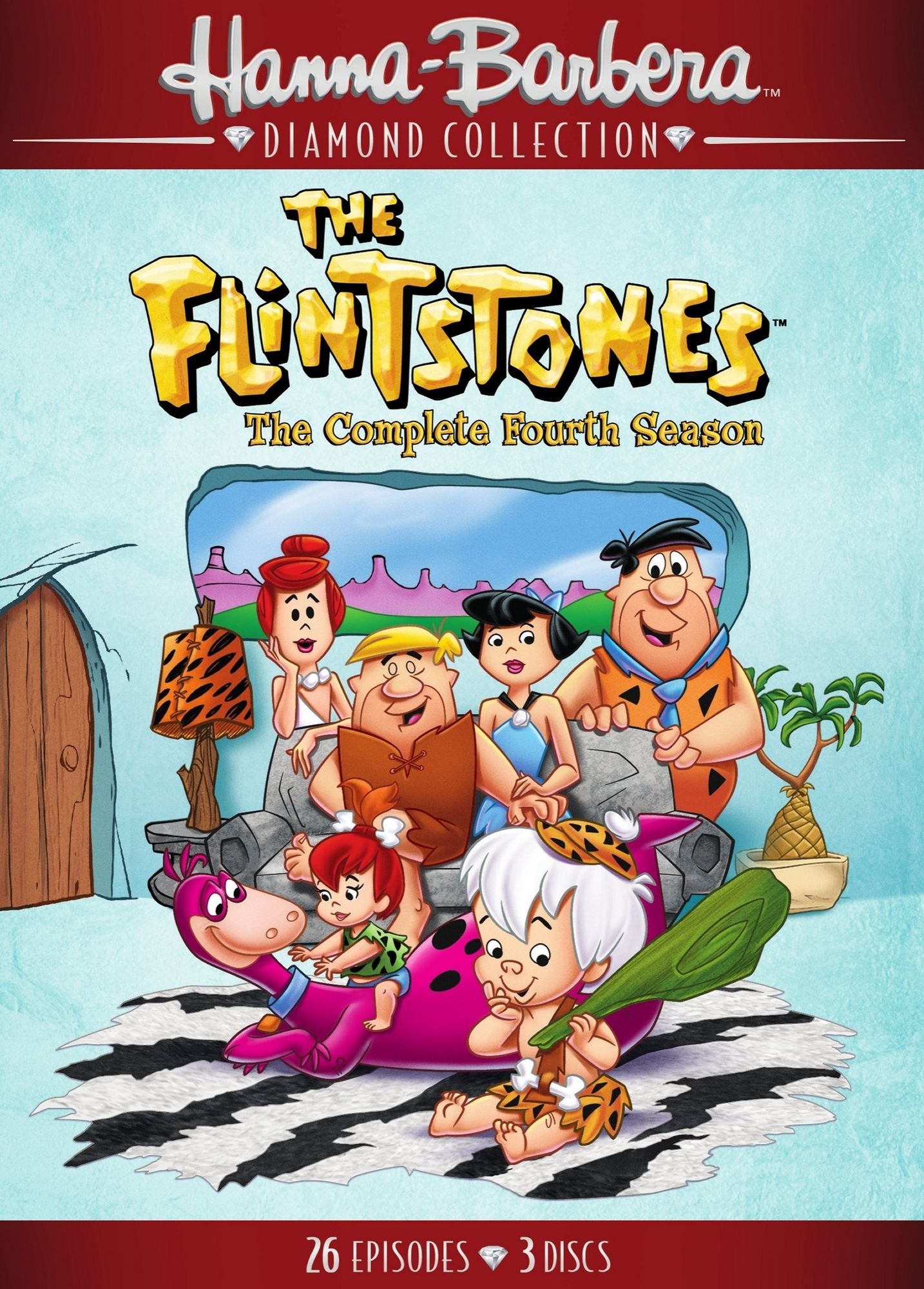 FLINTSTONES: SEA.4 (4PC RPKG)