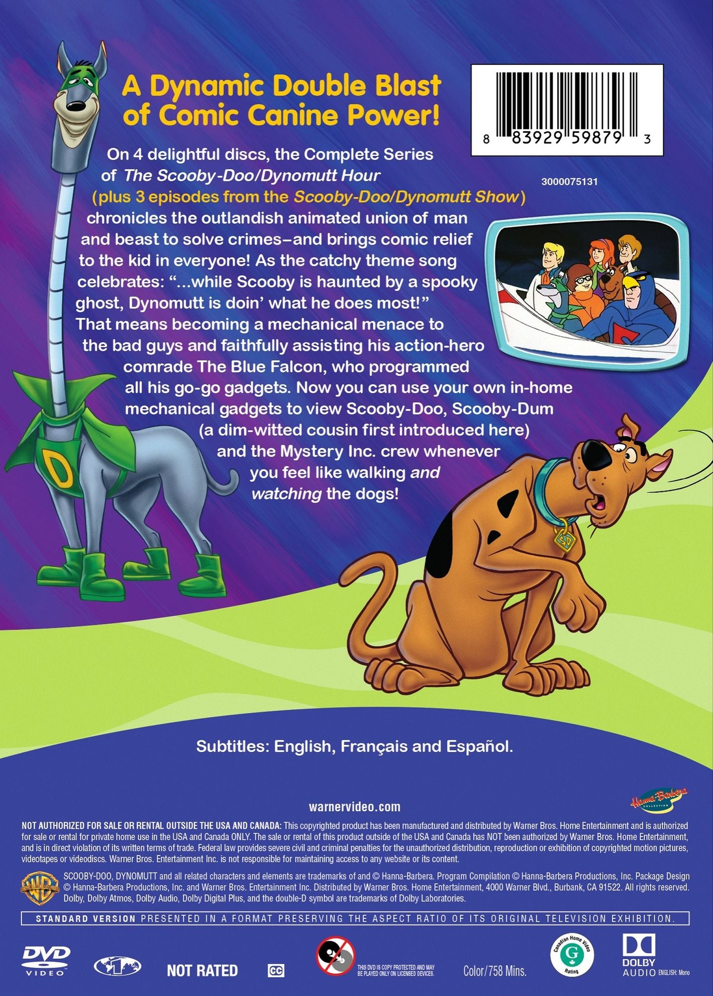 SCOOBY DOO & DYNOMUTT COMP. SER