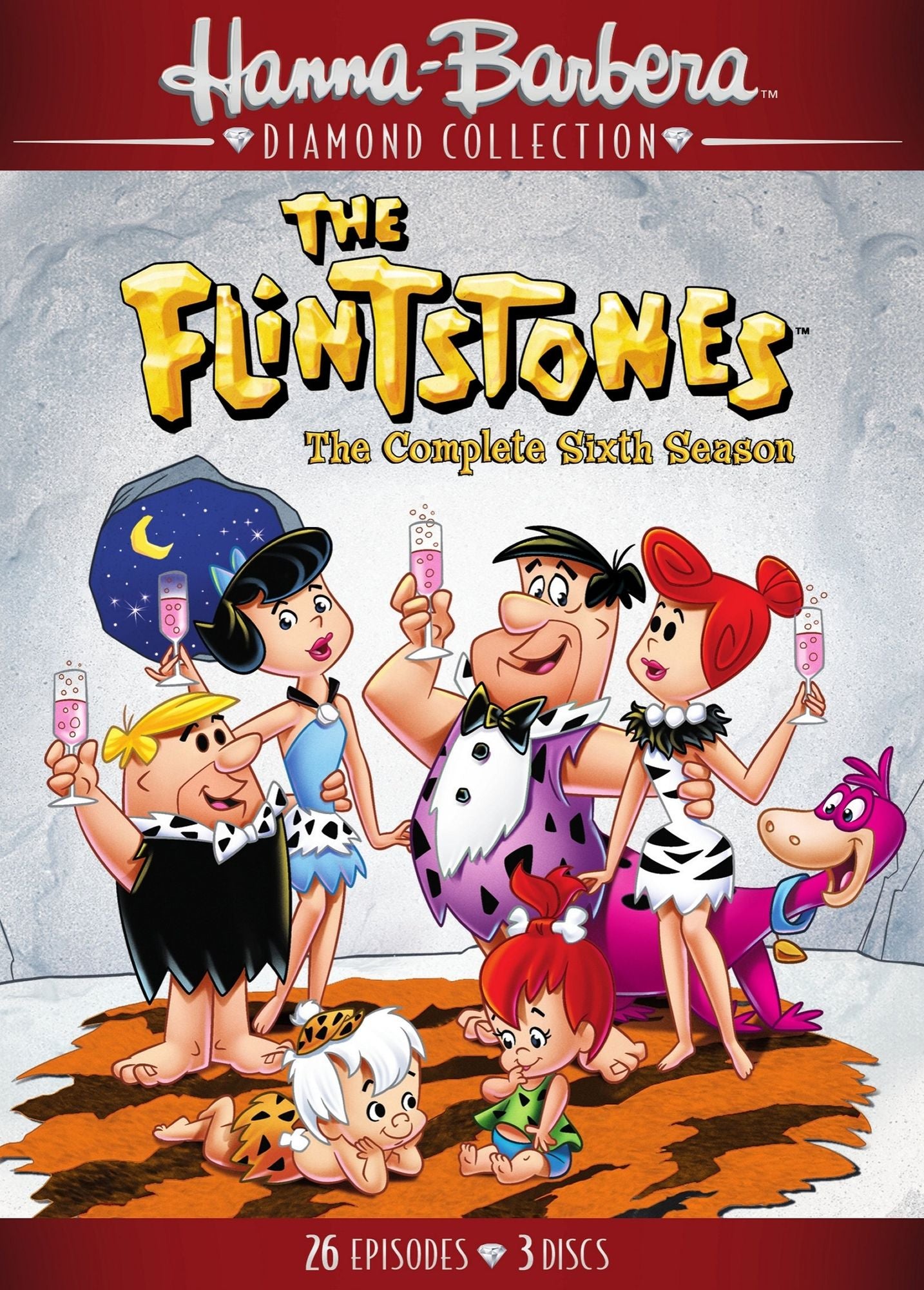 FLINTSTONES: SEA.6 (4PC RPKG)