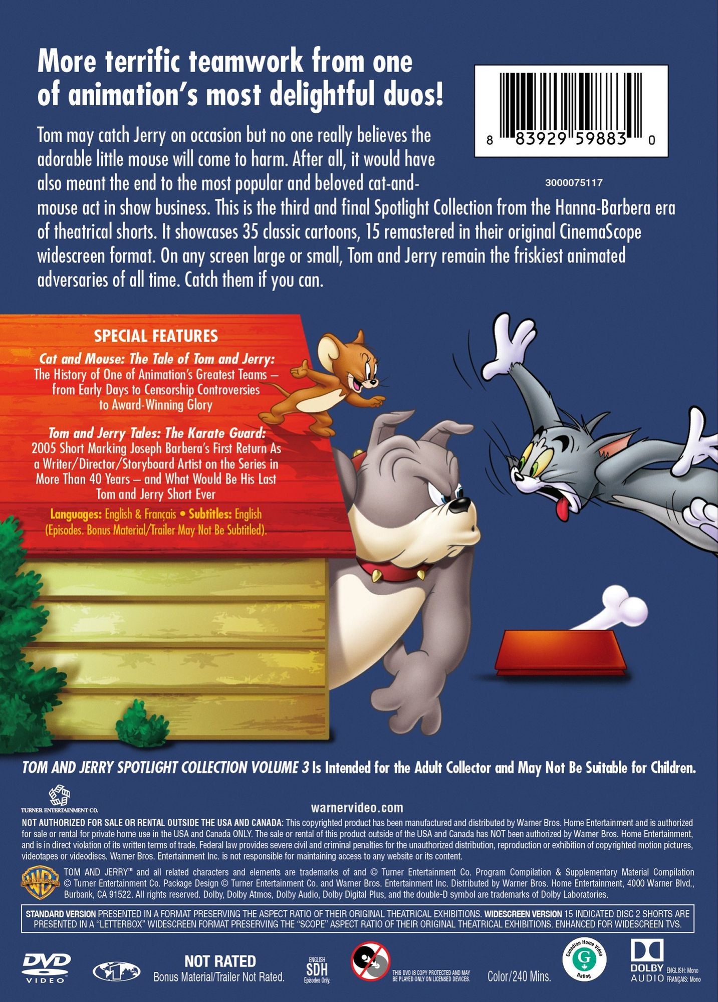 TOM & JERRY: SPOTLIGHT VOL.3 RP