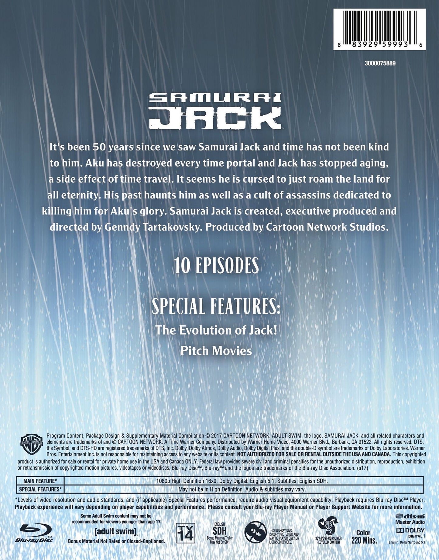 Samurai Jack: Season 5 [Blu-ray]