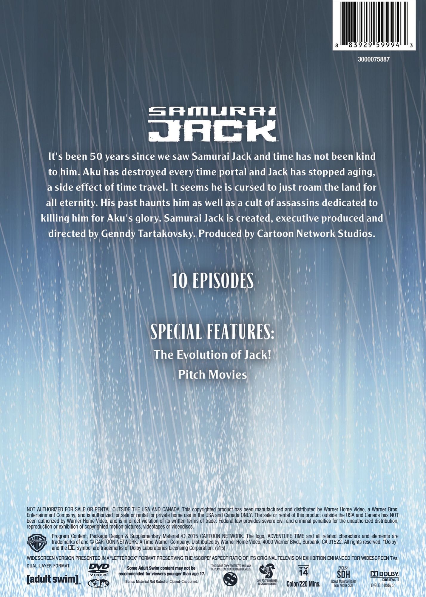Samurai Jack: Season 5 [2 Discs]