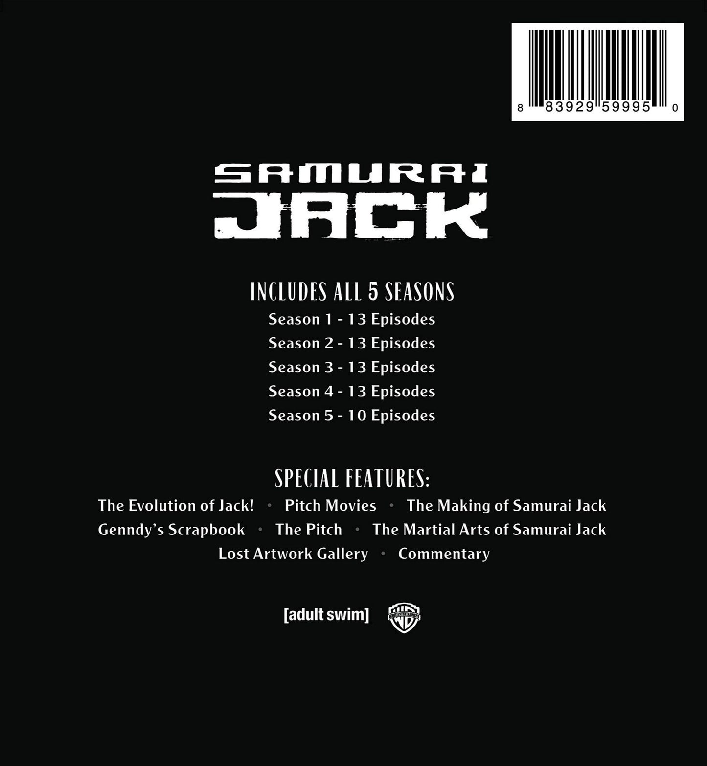 Samurai Jack: The Complete Series Box Set [Blu-ray]