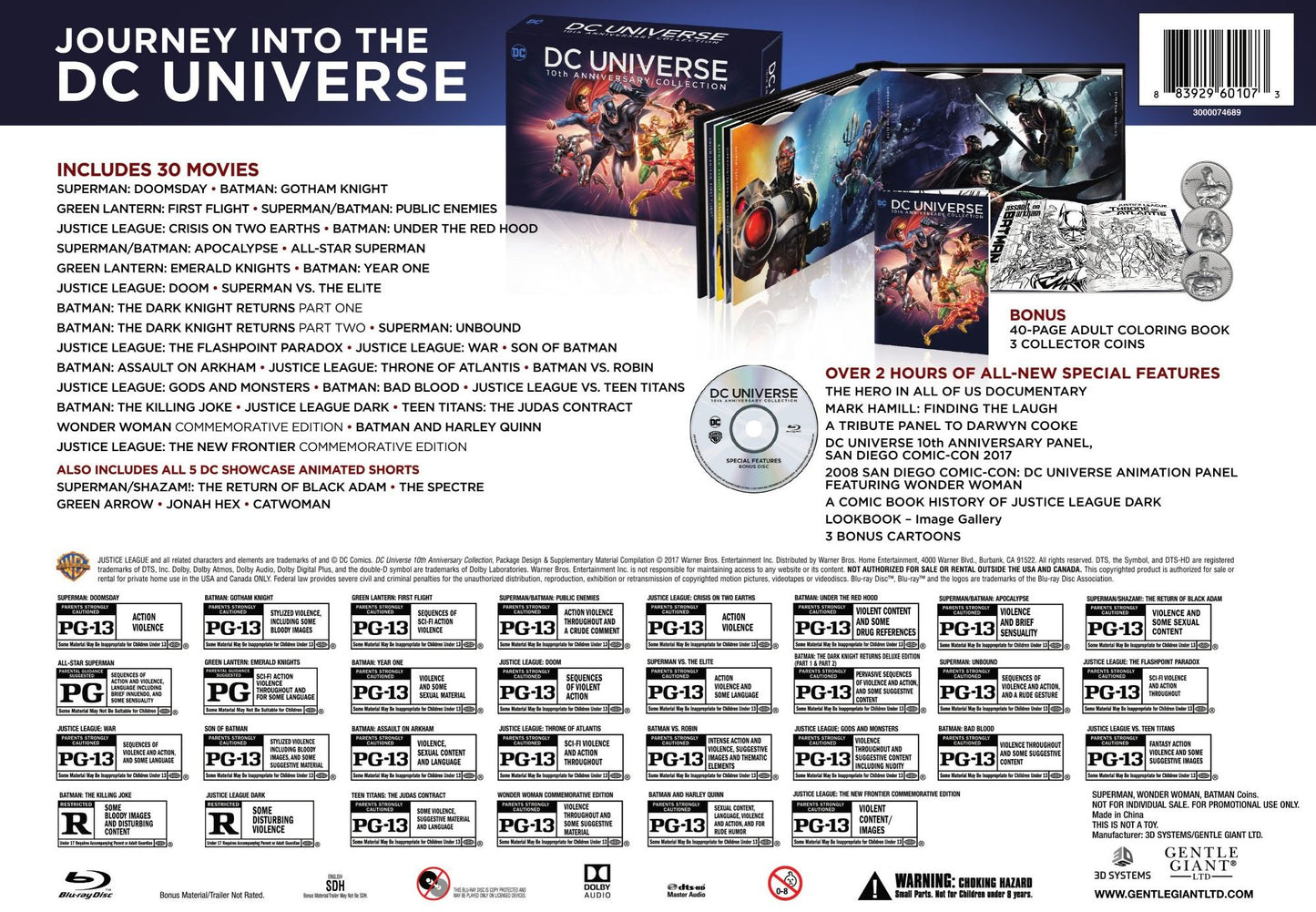 Dc Universe 10Th Anniversary Collection