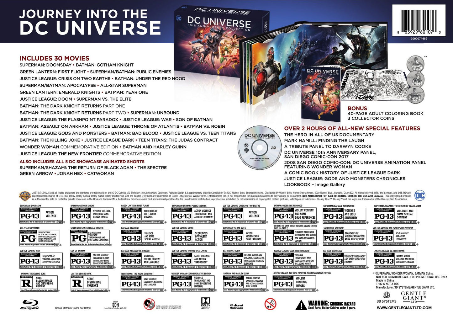 Dc Universe 10Th Anniversary Collection