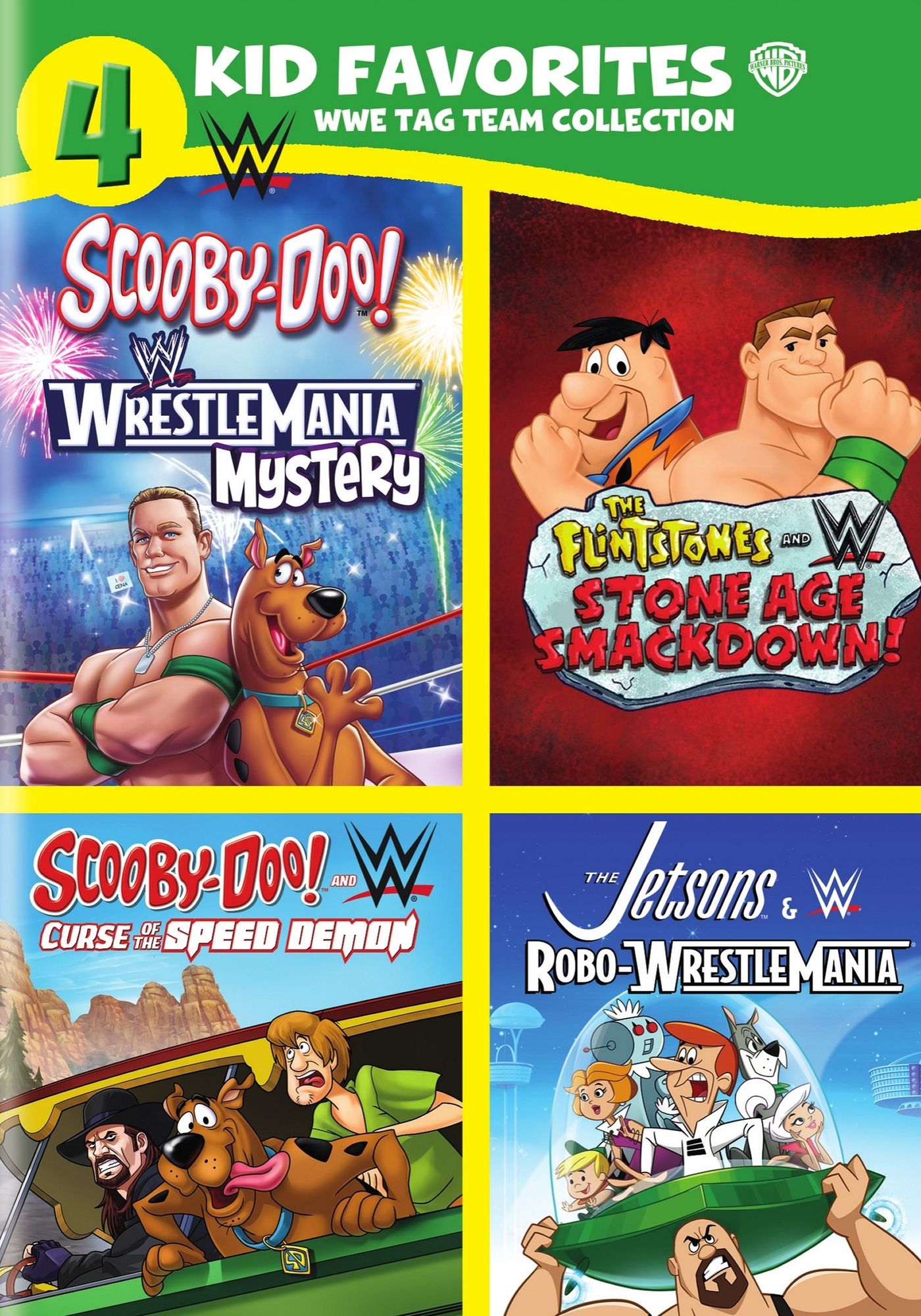 4 Kid Favorites: WWE Tag Team Collection [4 Discs]