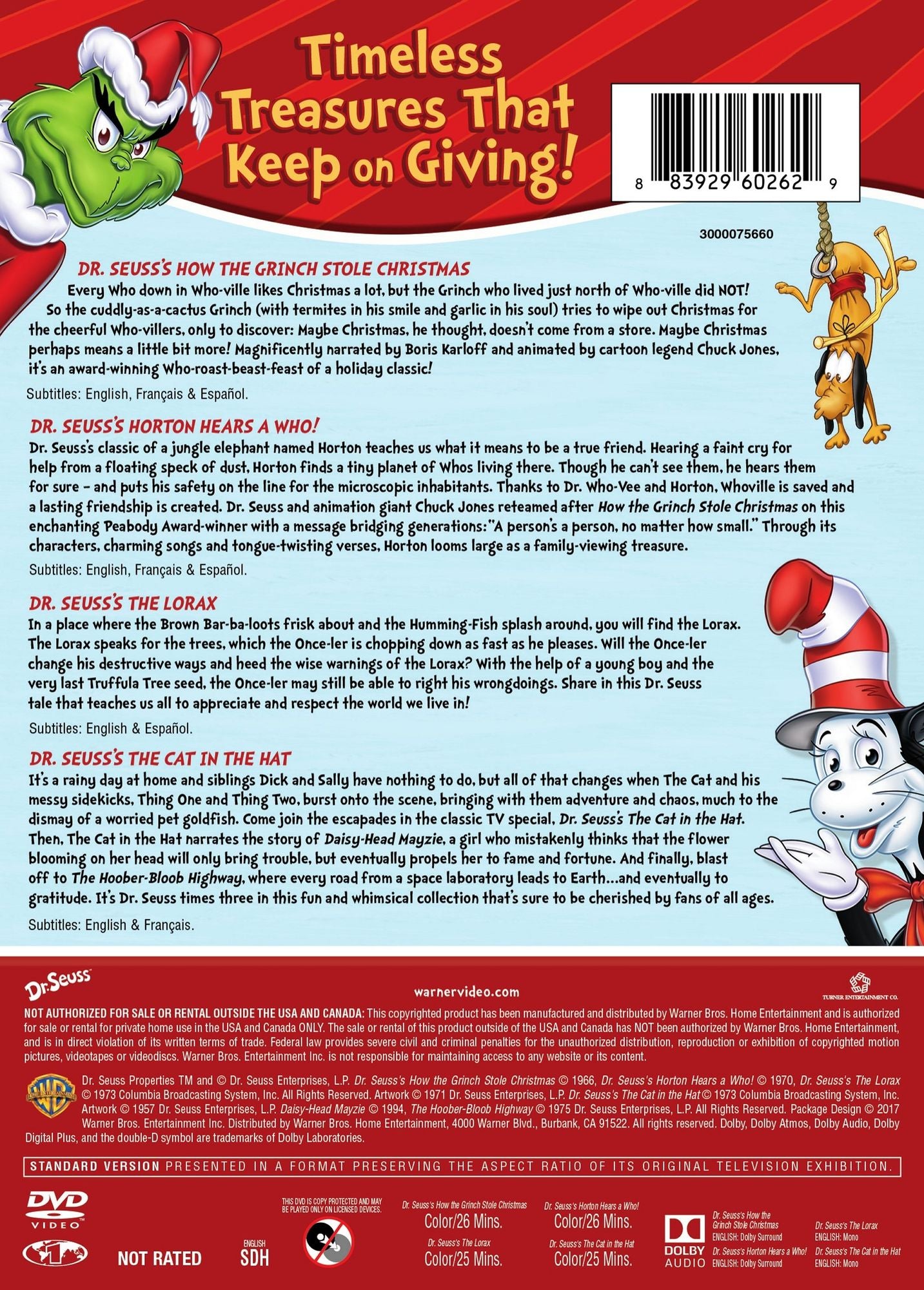 MANY GIFTS OF DR SEUSS COLL.