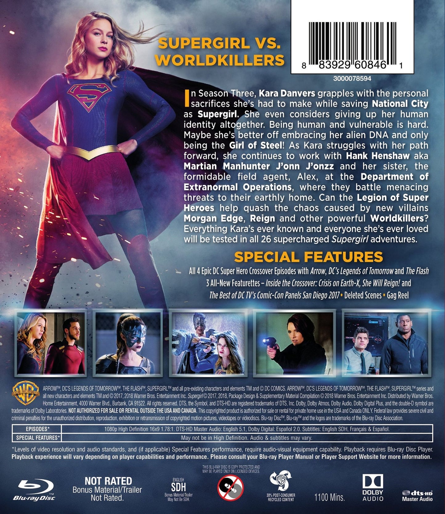 Supergirl: The Complete Third Season [Blu-ray]