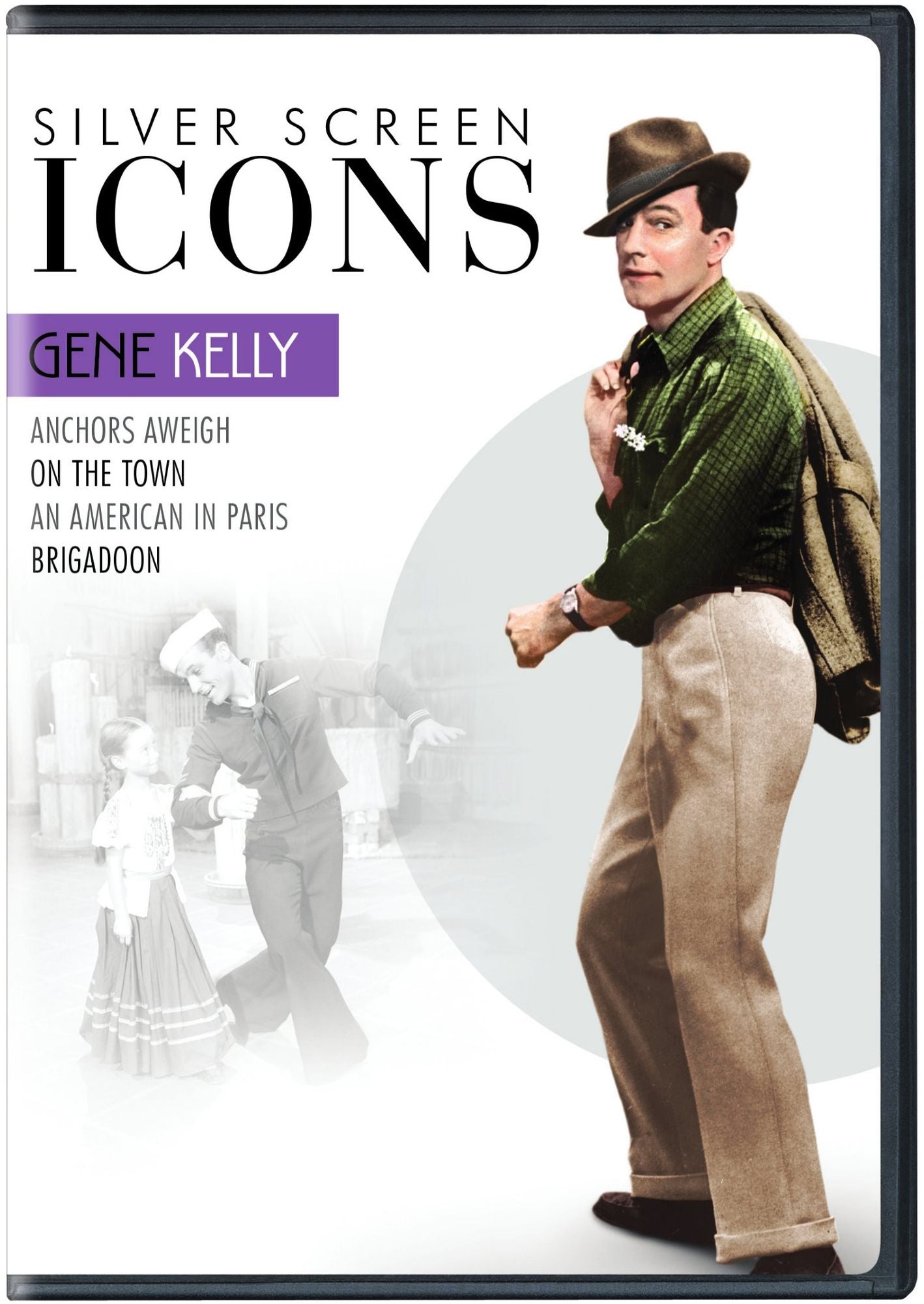 Silver Screen Icons: Gene Kelly - Anchors Aweigh/On the Town/Americans in Paris/Brigadoon