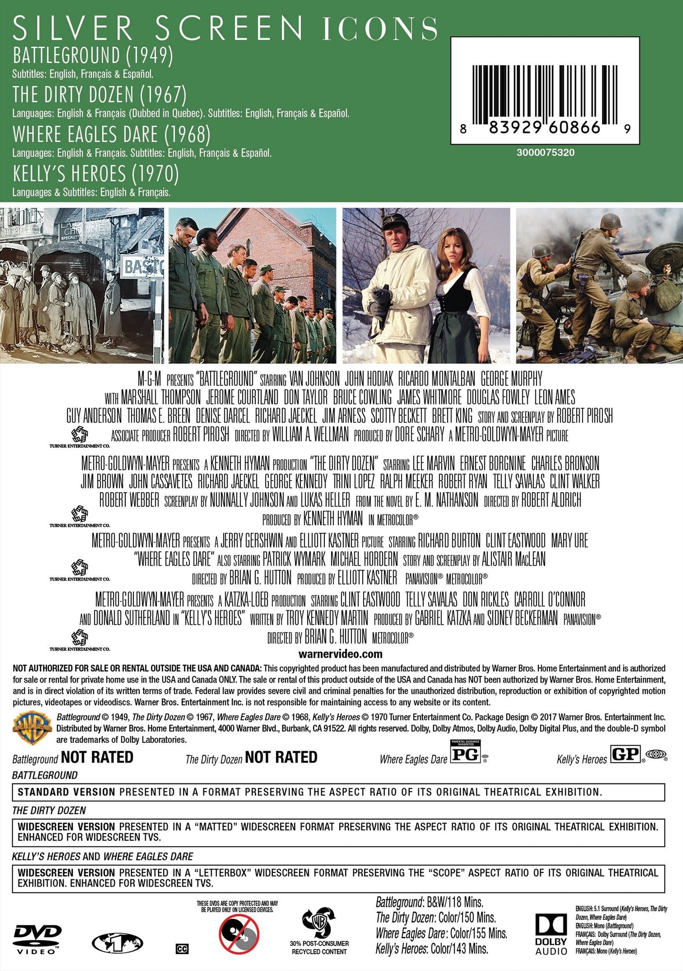 Silver Screen Icons: World War II - Battlefront Europe