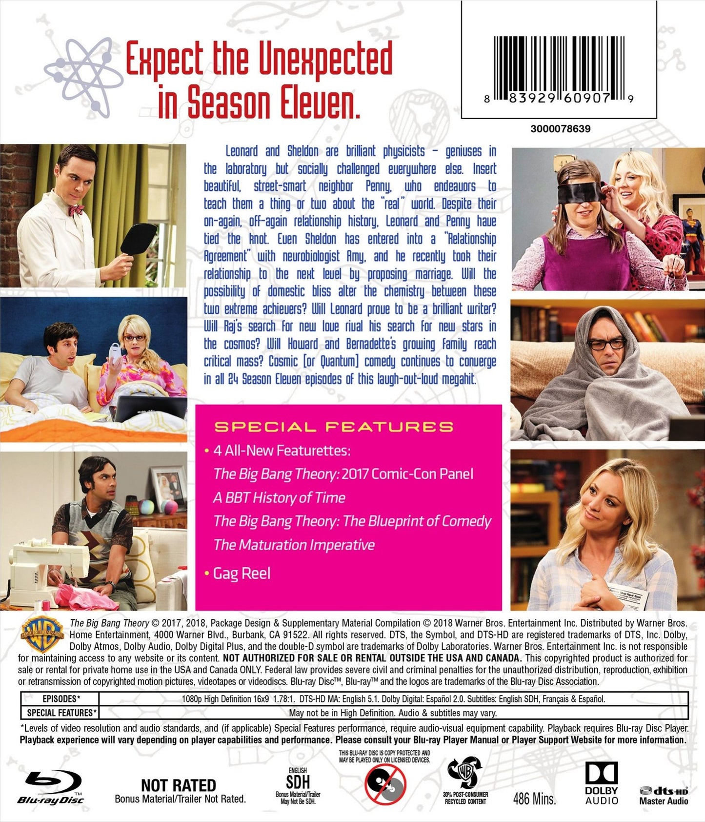 The Big Bang Theory: The Complete Eleventh Season [Blu-ray]