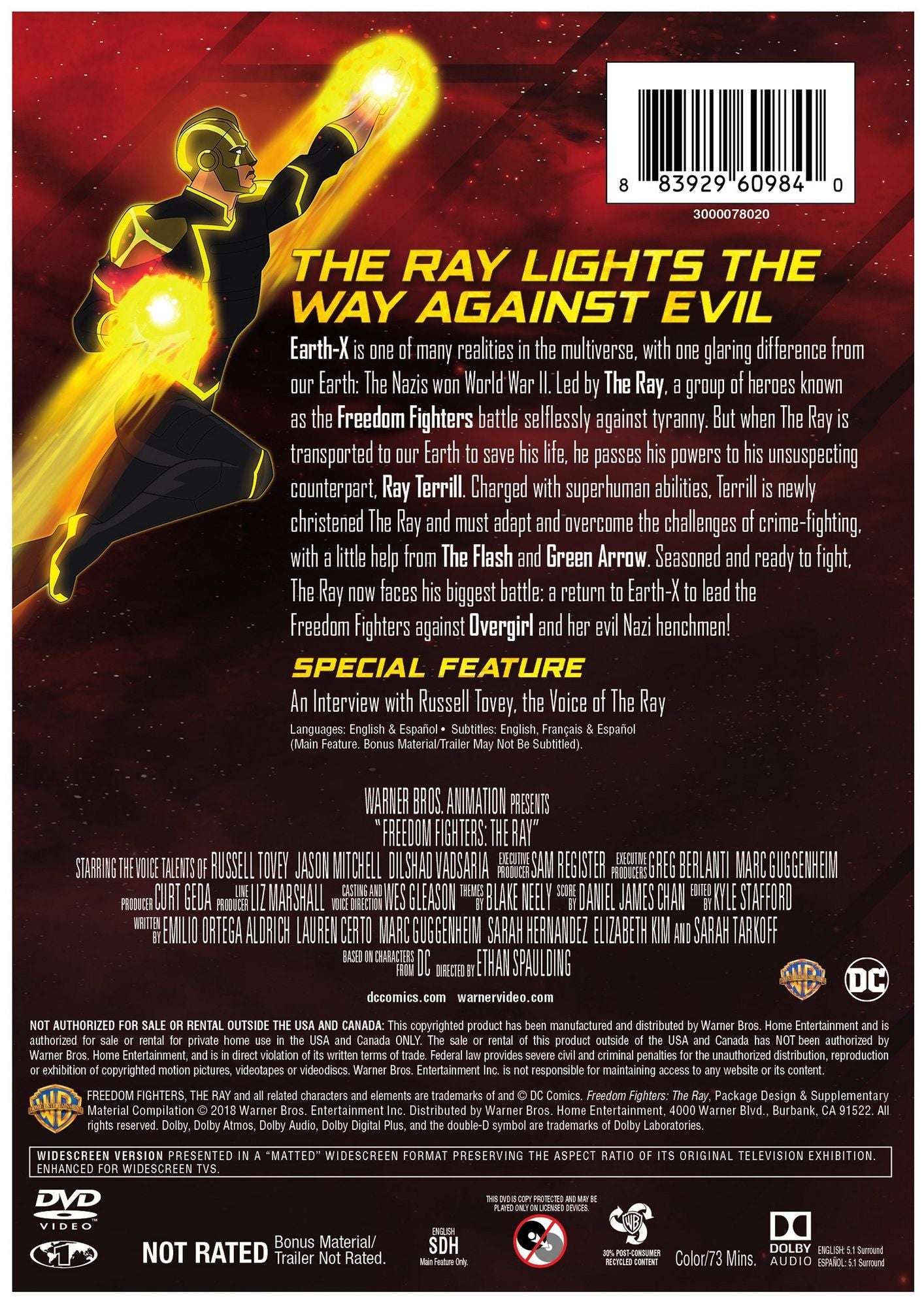 DC Freedom Fighters: The Ray