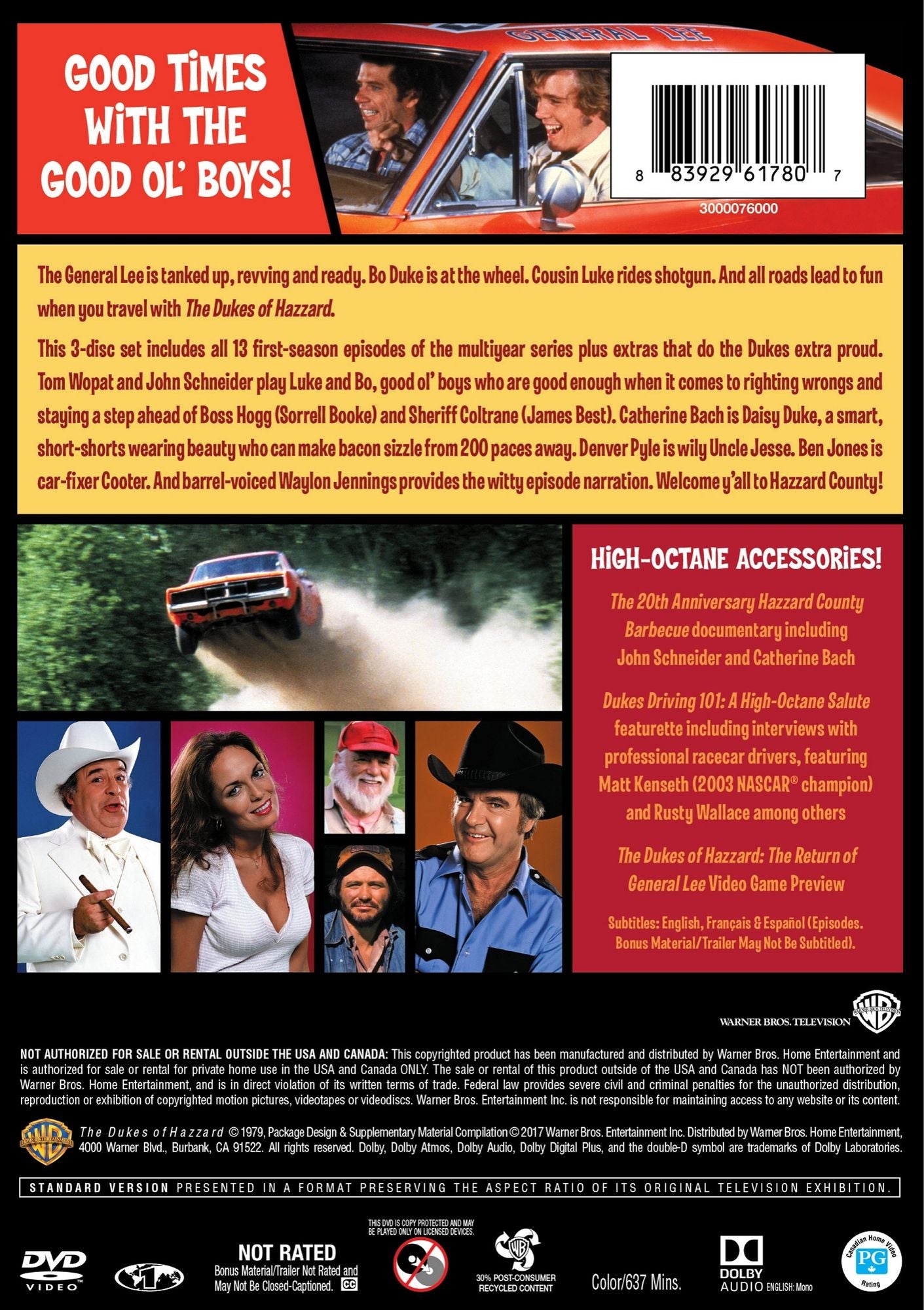 The Dukes of Hazzard: The Complete First Season