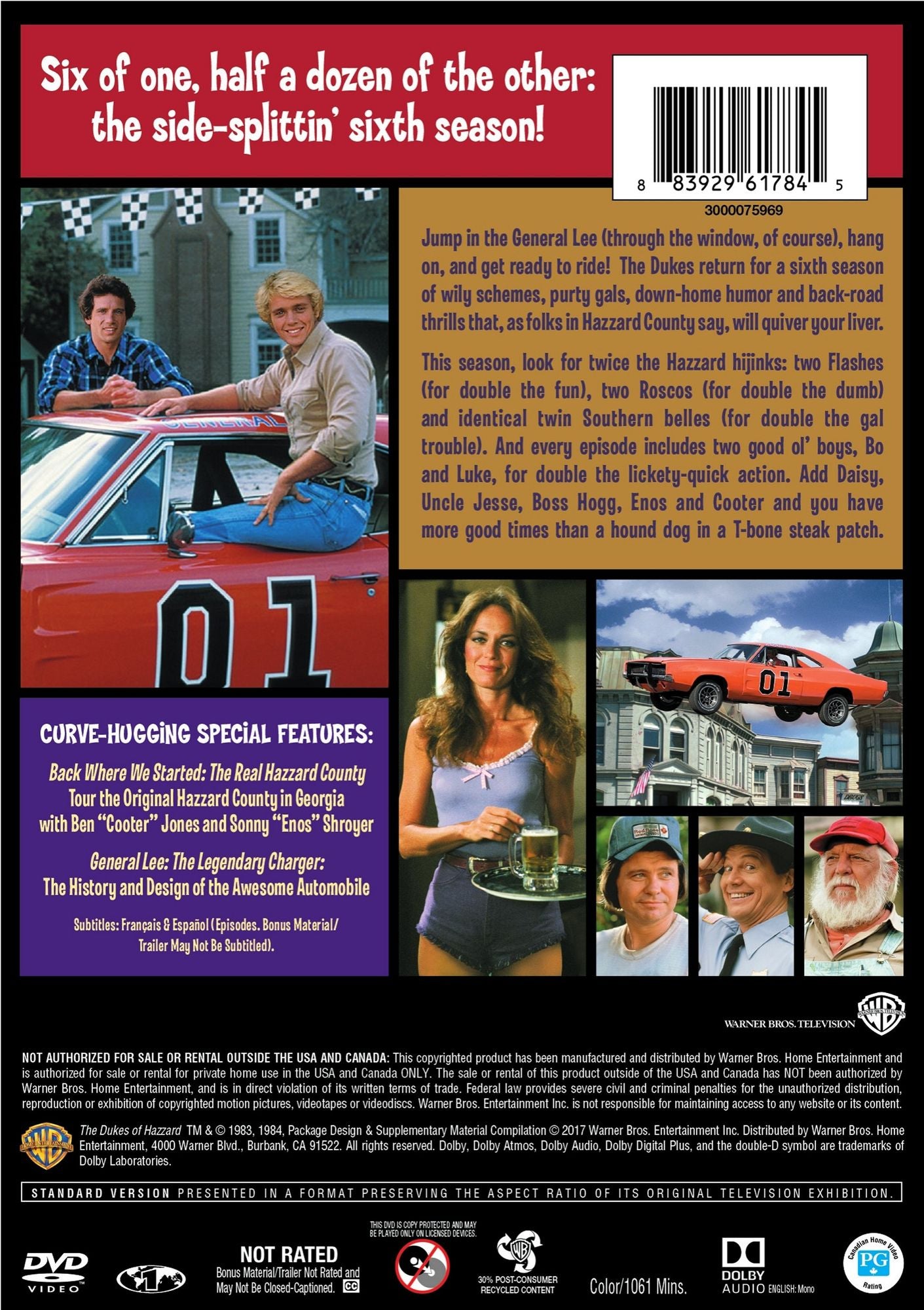 The Dukes of Hazzard: The Complete Sixth Season