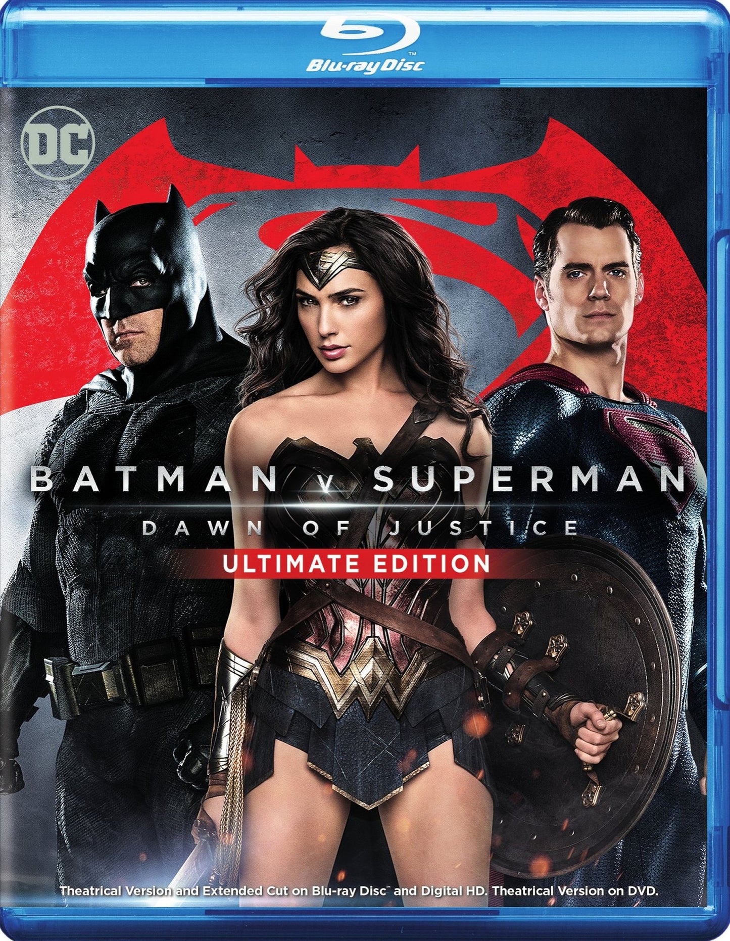 Batman v Superman: Dawn of Justice [Includes Batman Figure] [Blu-ray]