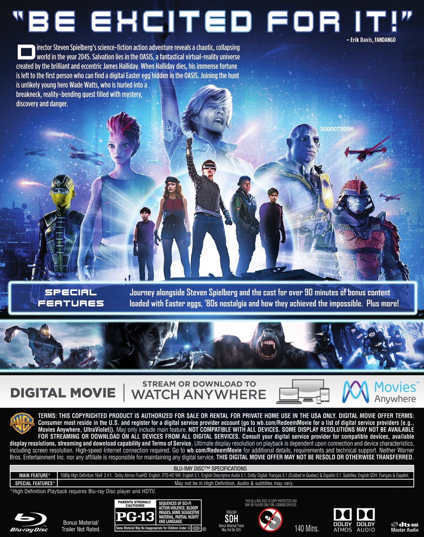 Ready Player One [Blu-ray]