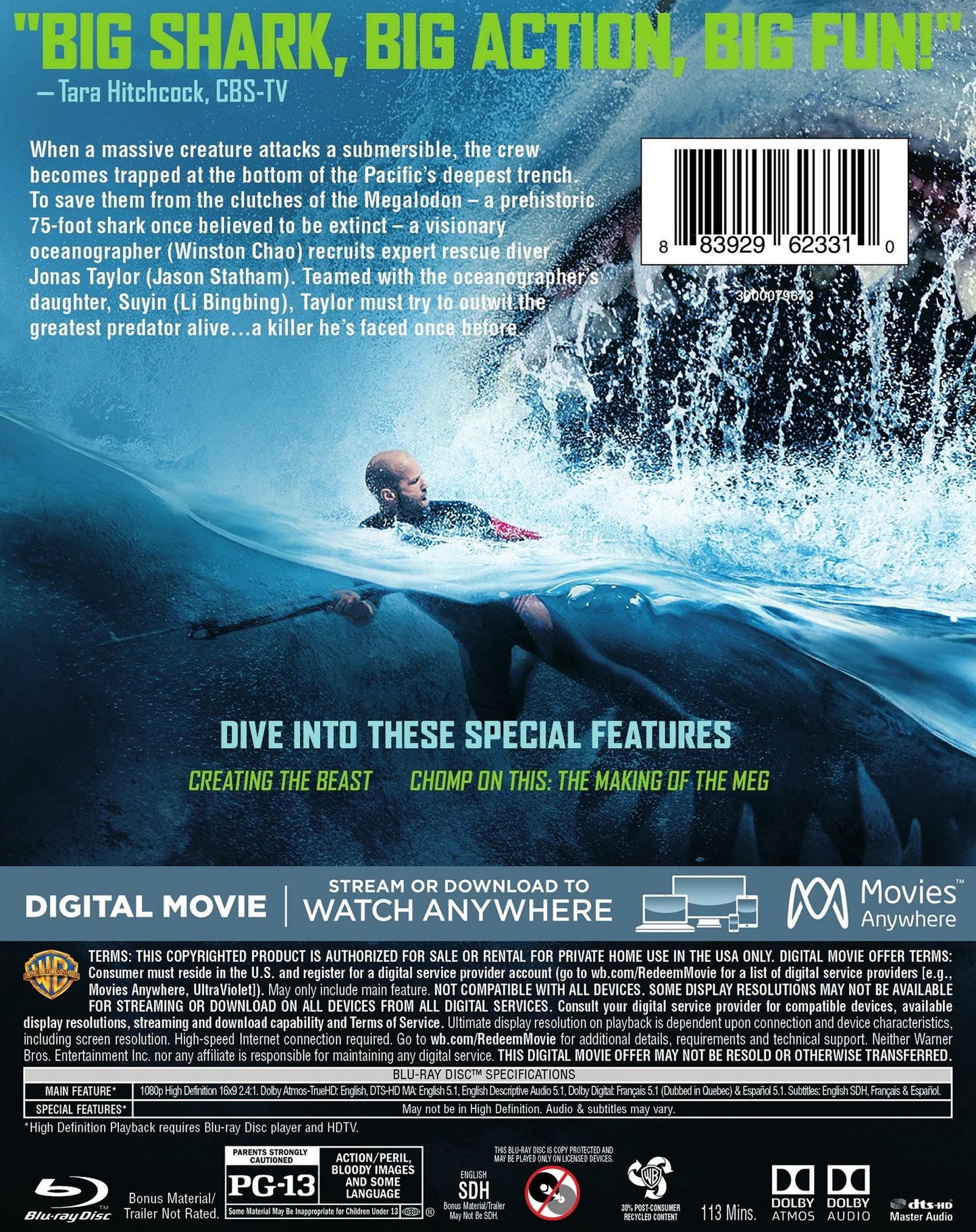 The Meg [Blu-ray]