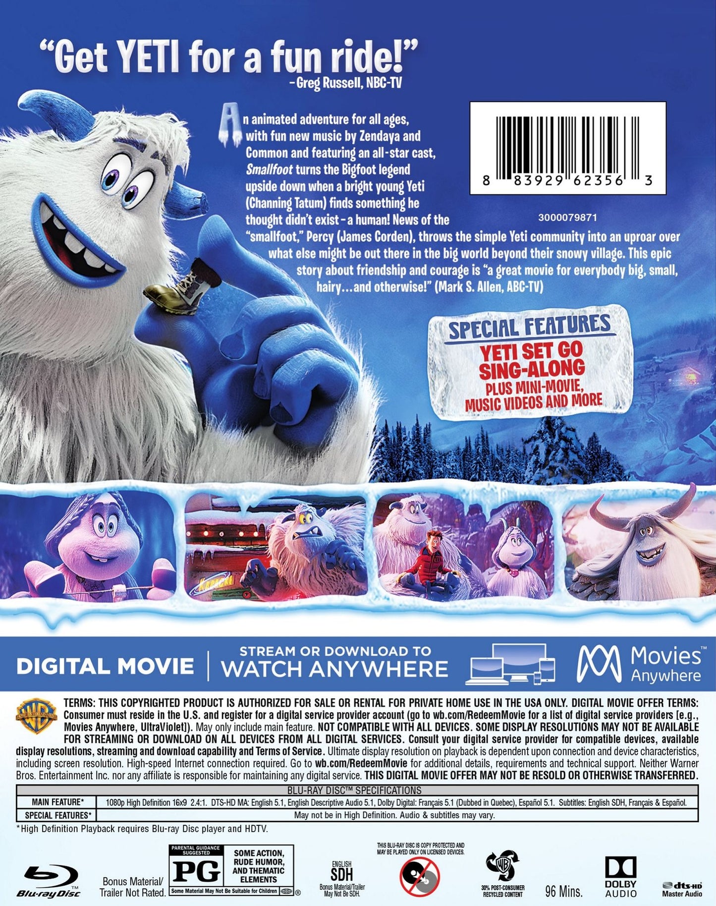 Smallfoot [Blu-ray]