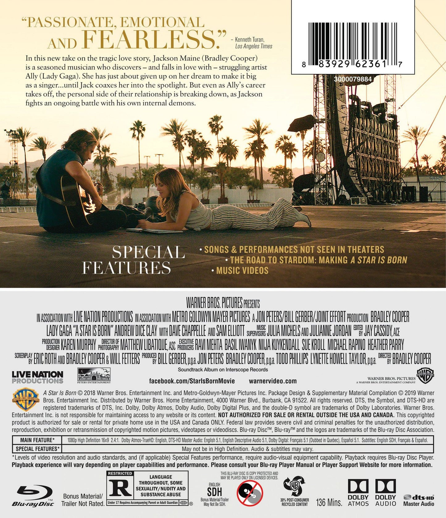 A Star Is Born [Blu-ray]