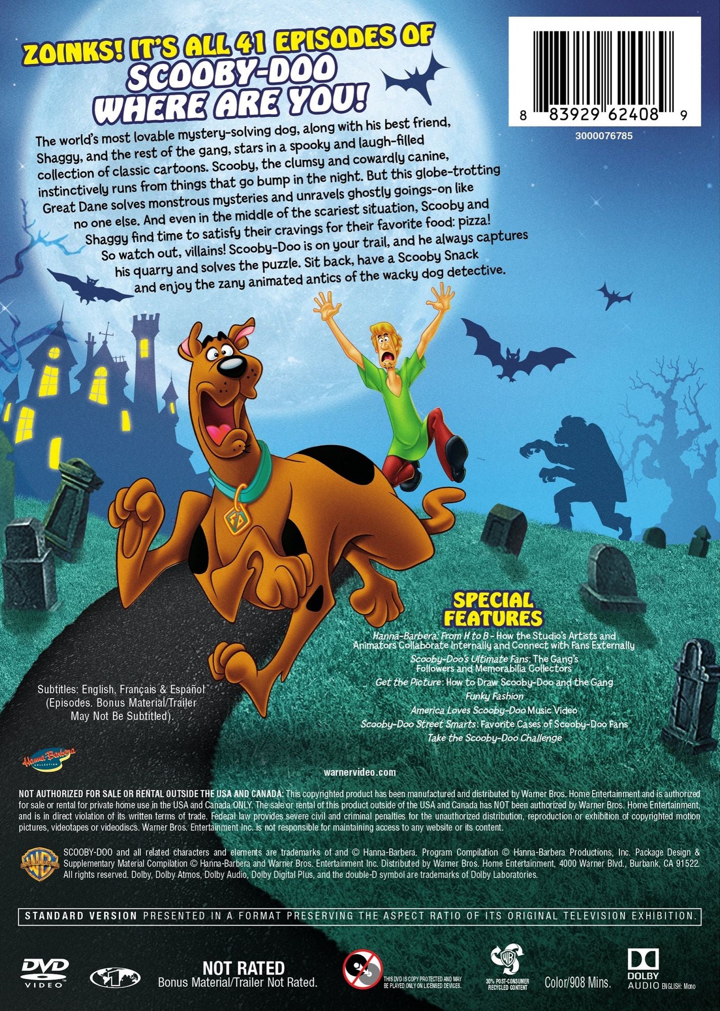 Scooby-Doo, Where Are You!: The Complete Series [7 Discs]