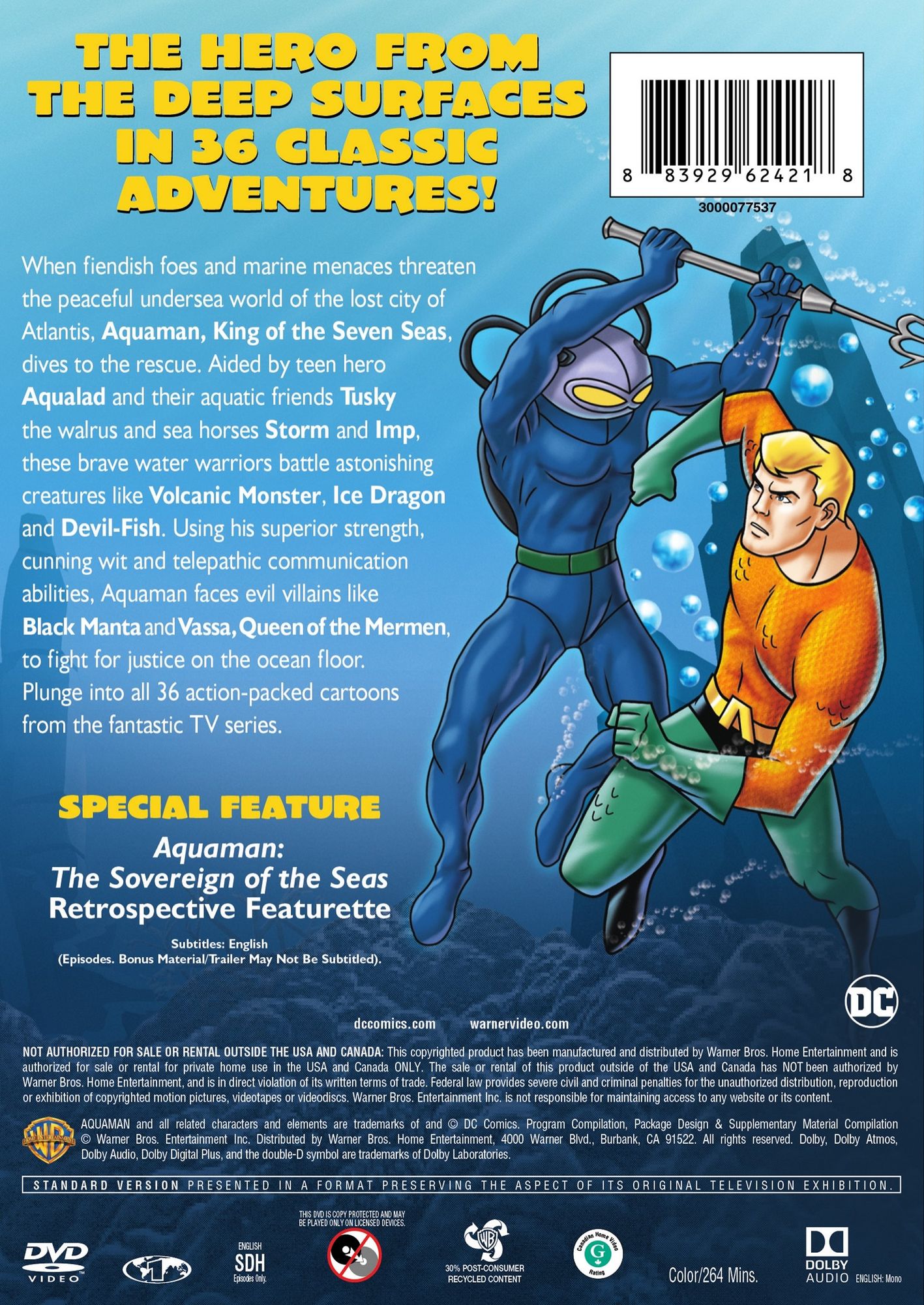 The Adventures of Aquaman: The Complete Collection