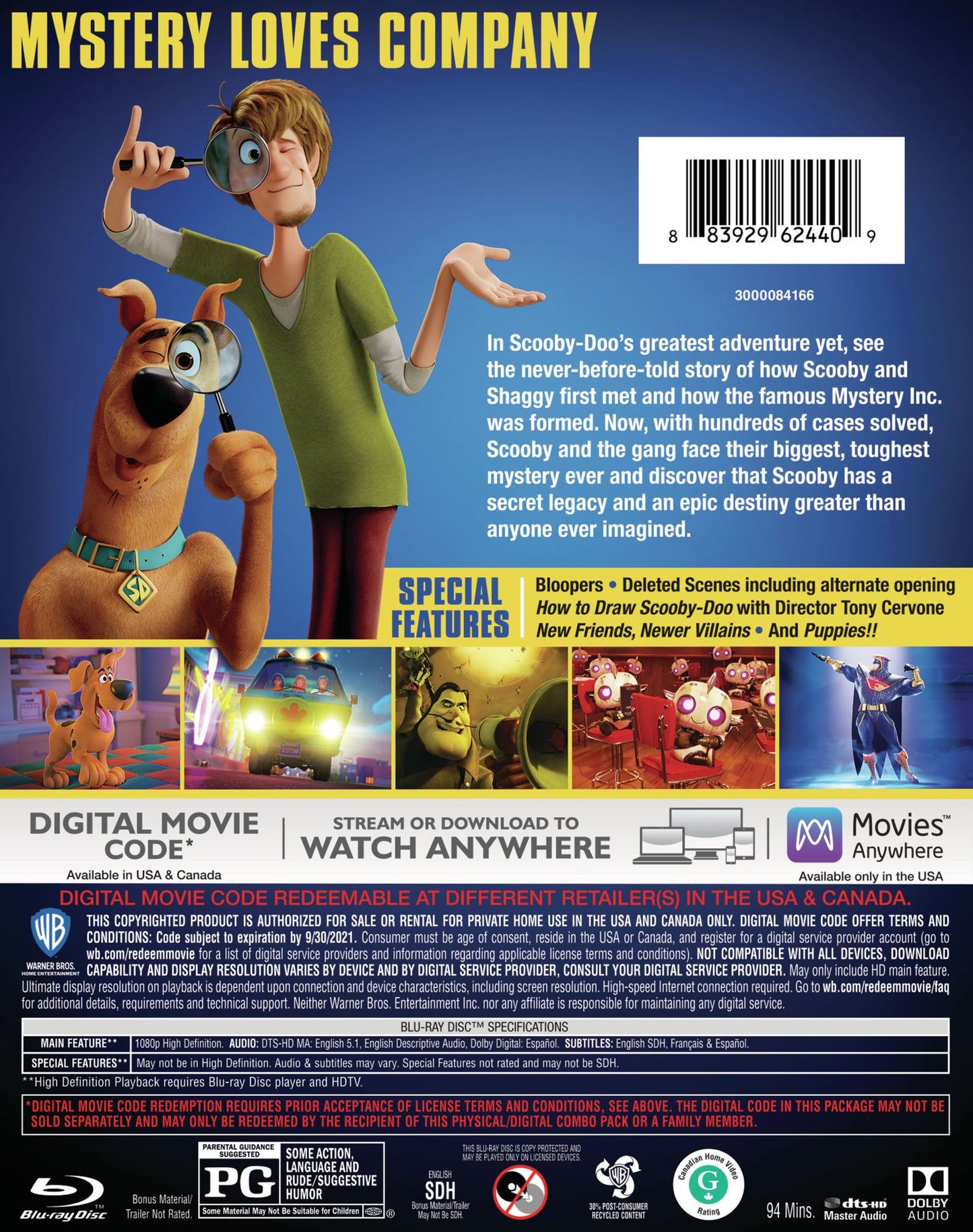 Scoob! [Blu-ray]
