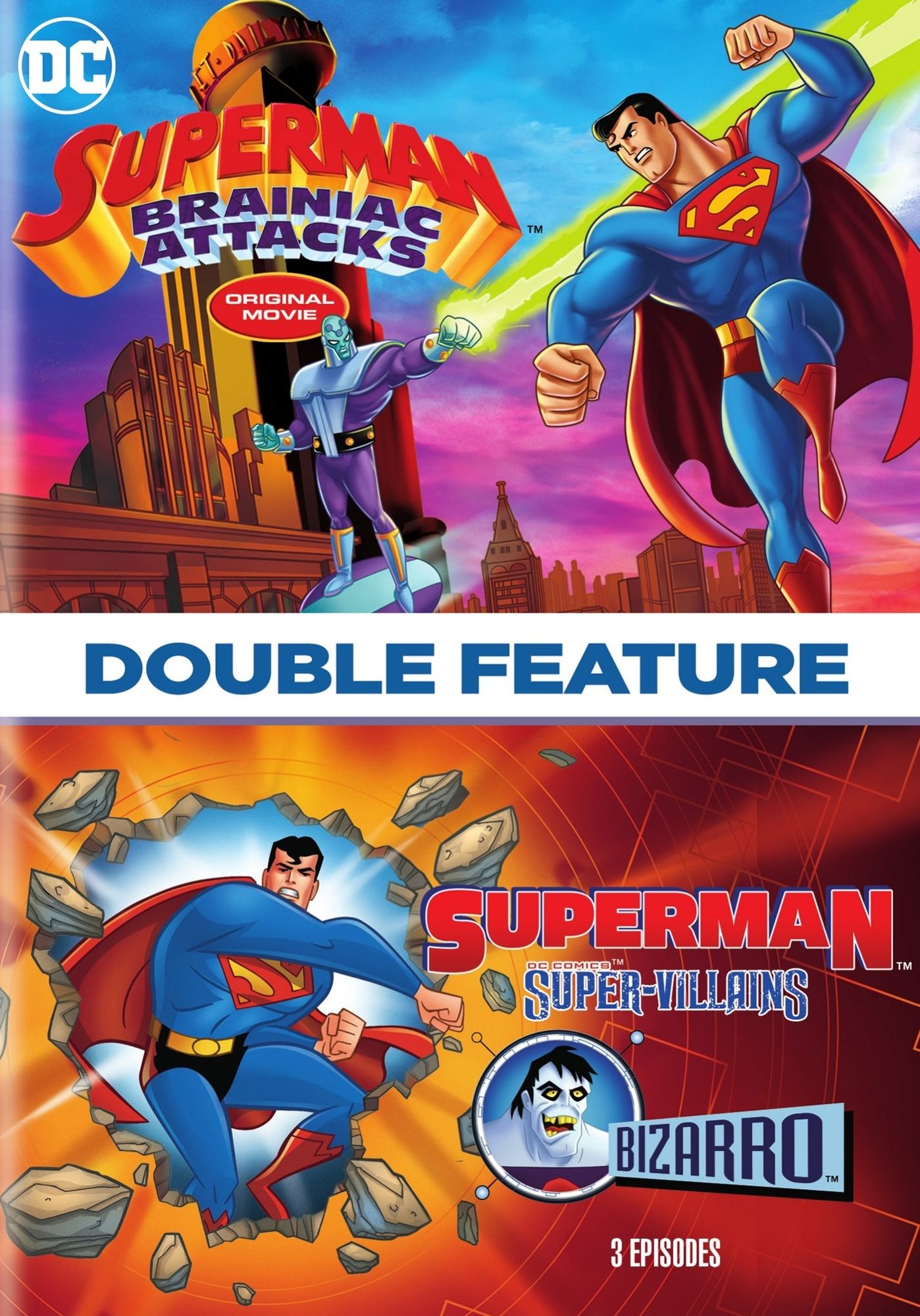 Superman: Brainiac Attacks/Super Villains: Bizarro