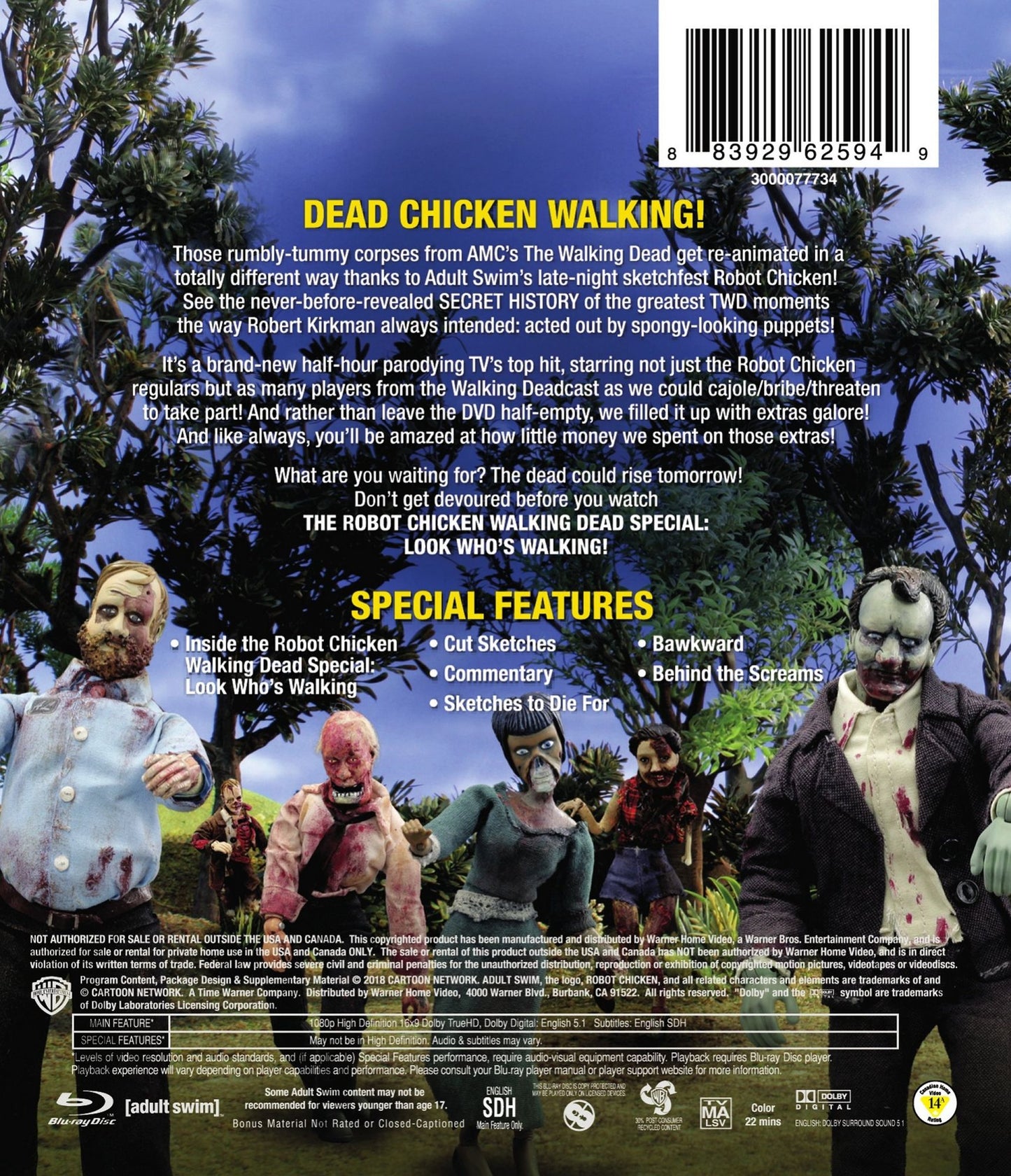 The Robot Chicken: Walking Dead Special [Blu-ray]