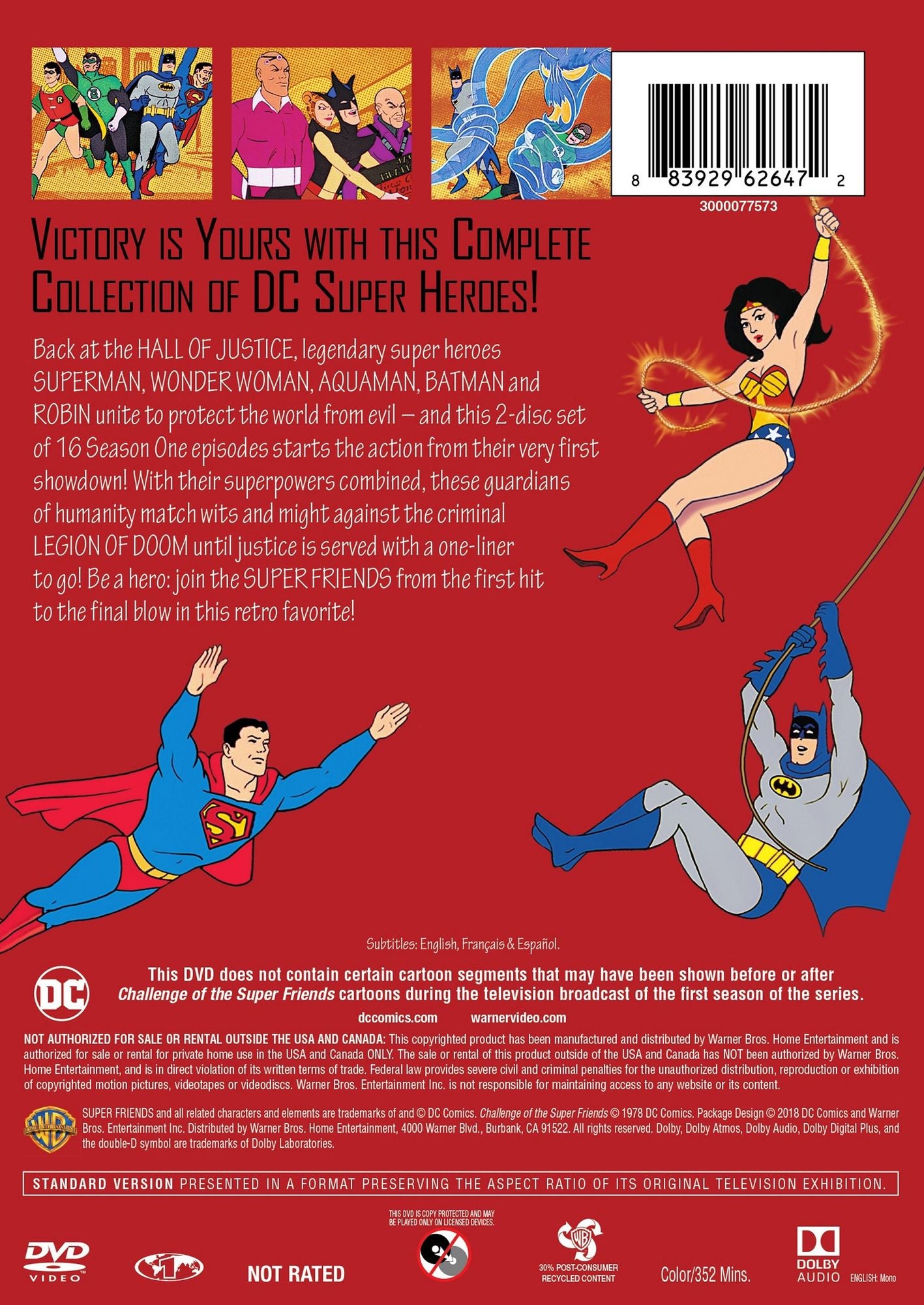 Challenge of the Super Friends: The First Season