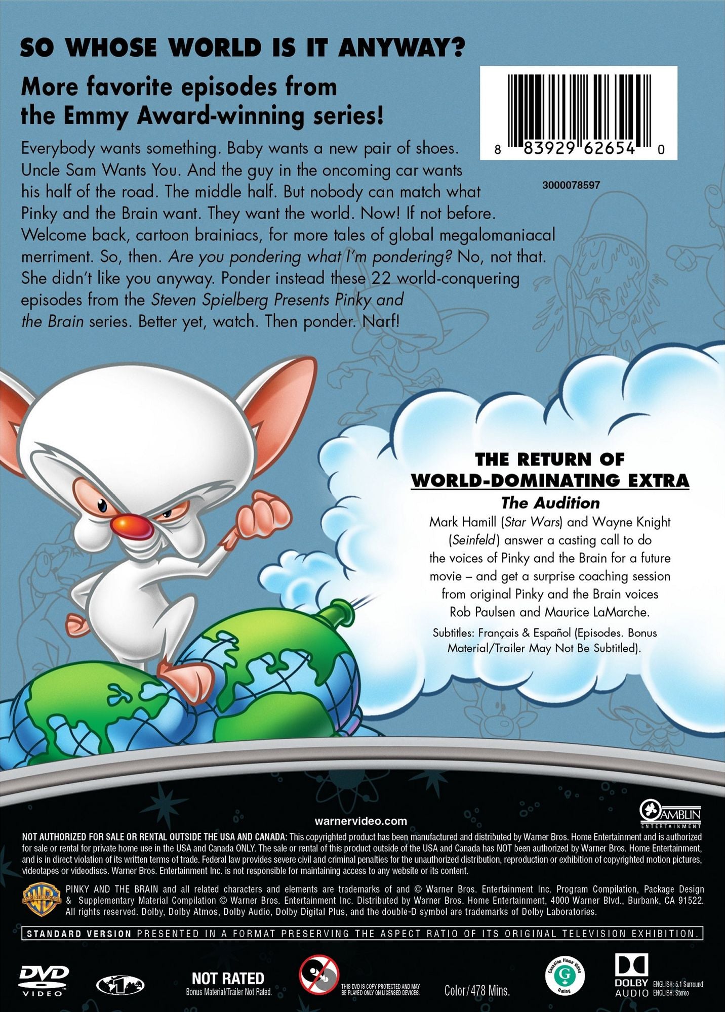 Steven Spielberg Presents: Pinky and the Brain - Vol. 2