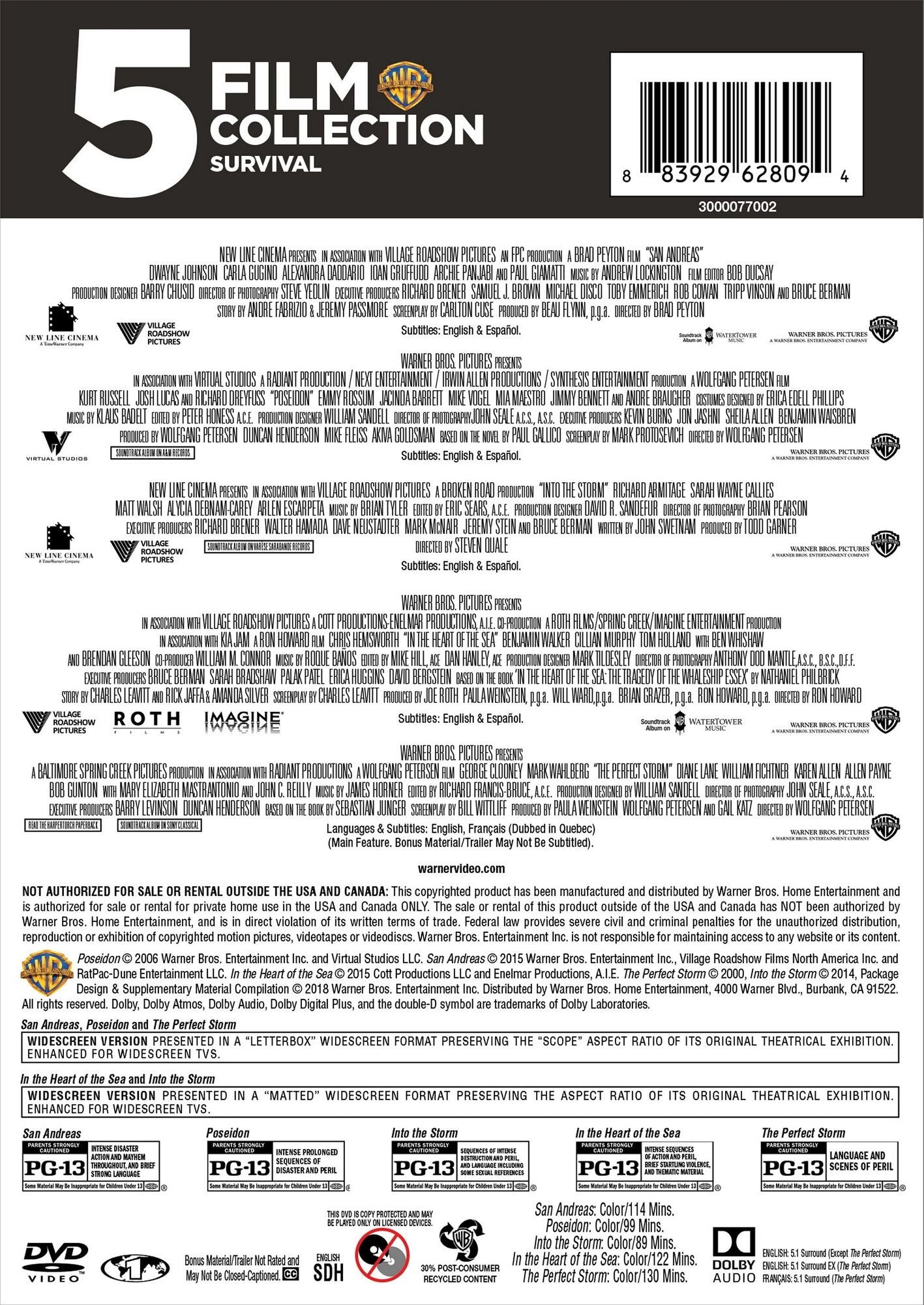 5 Film Favorites: Survival