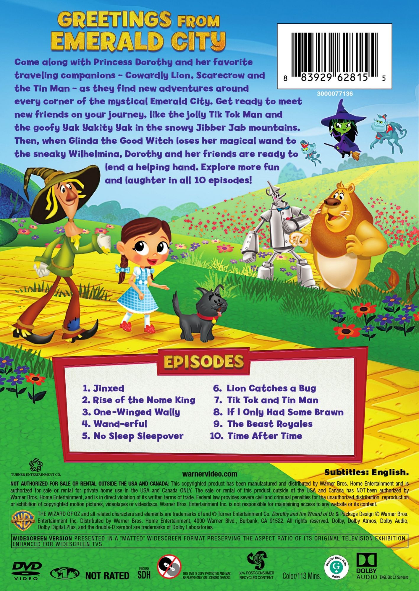 Dorothy and the Wizard of Oz: Emerald City - Season 1, Vol. 2