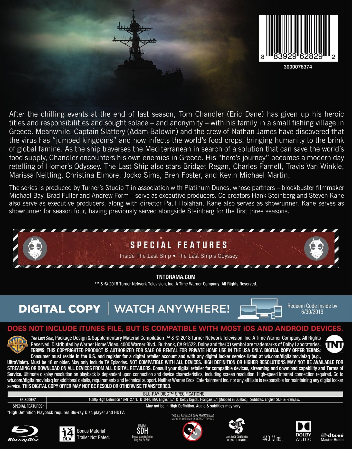 The Last Ship: The Complete Fourth Season [Blu-ray]
