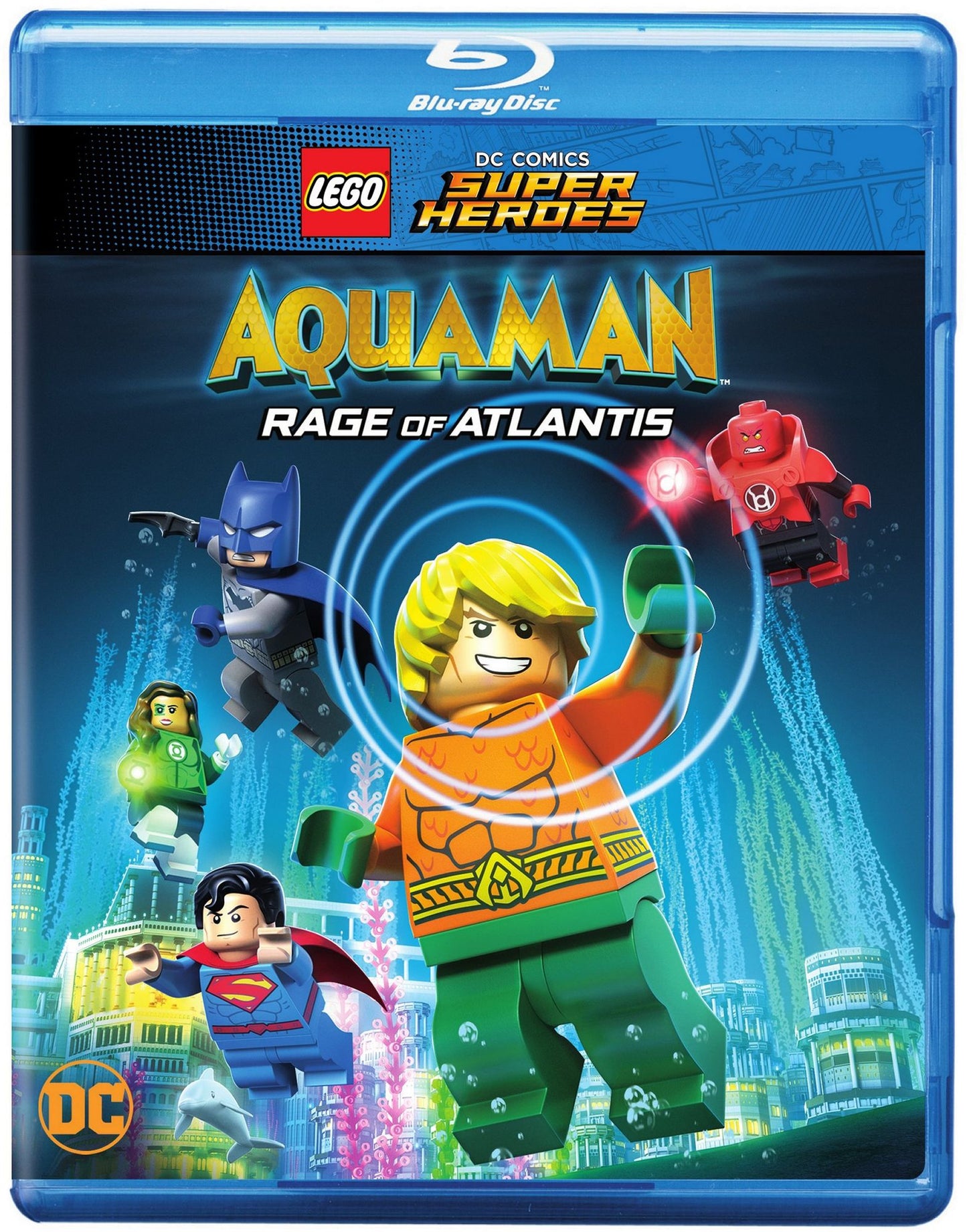 LEGO DC Super Heroes: Aquaman - Rage of Atlantis [Blu-ray]